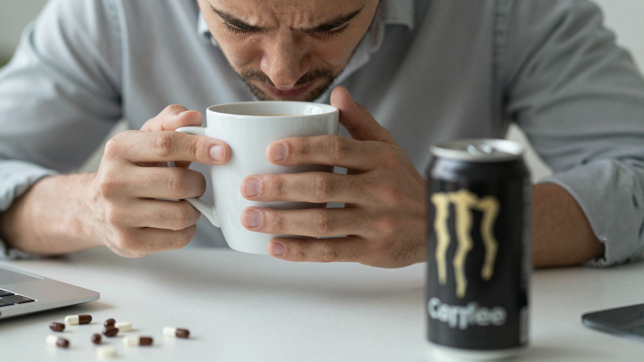 A túlzott koffeinfogyasztás álmatlanságot, szorongást és szívritmuszavart okozhat.