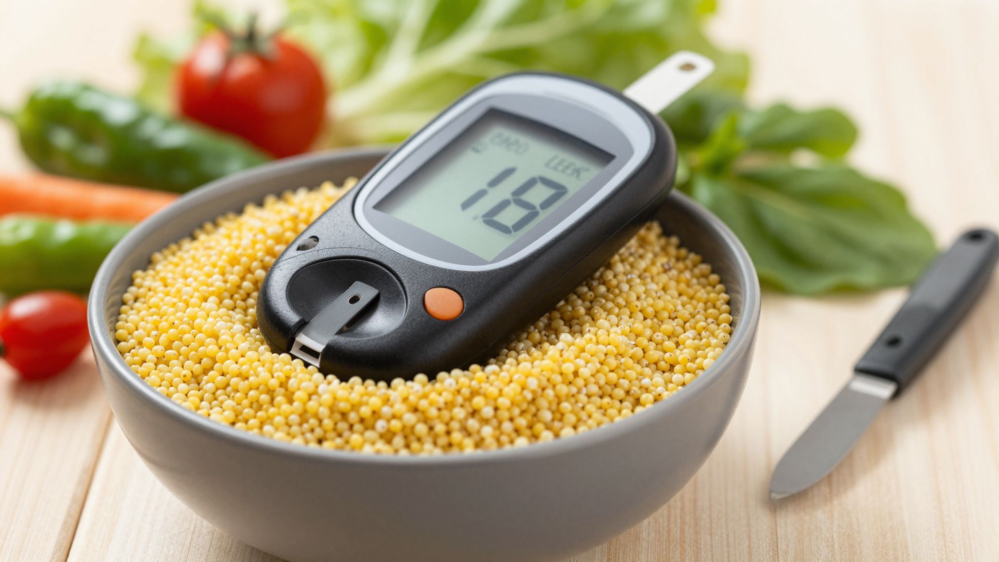 A köles alacsony glikémiás indexe segít stabilizálni a vércukrot.