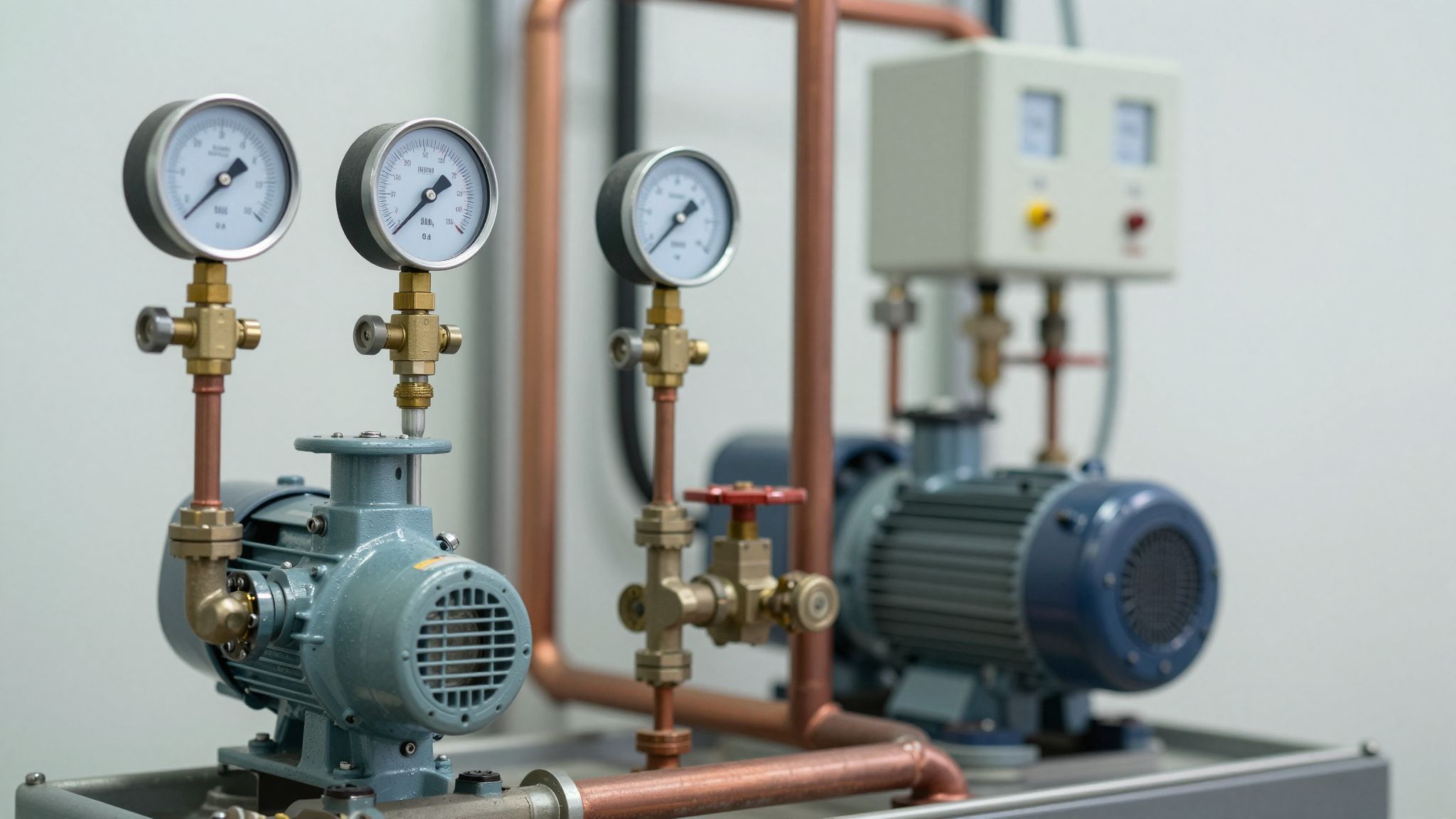 A megfelelő szivattyú nyomásigénye az optimális energiafogyasztást biztosítja.