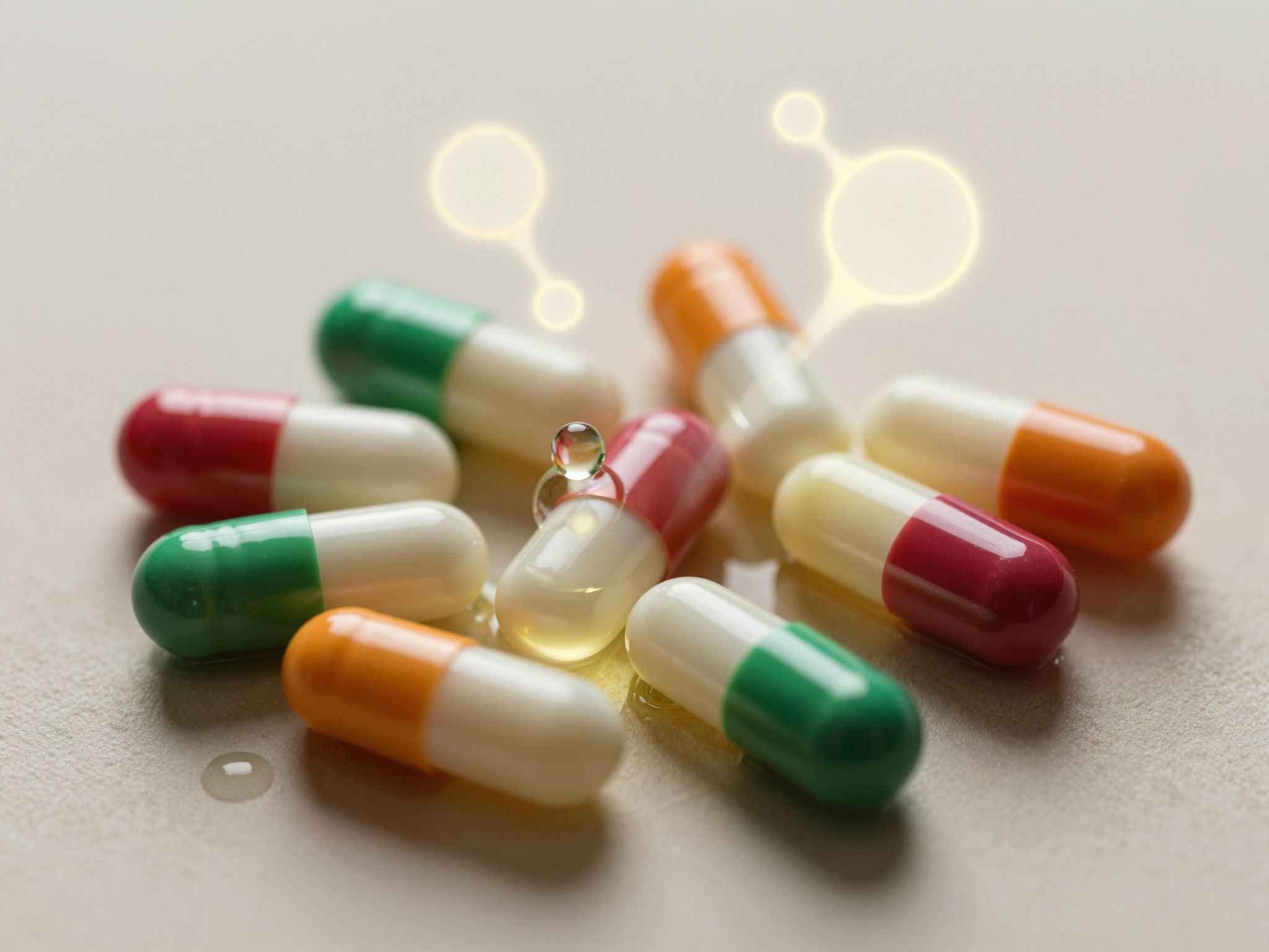 A zsírban oldódó vitaminok egymás felszívódását optimalizálják.