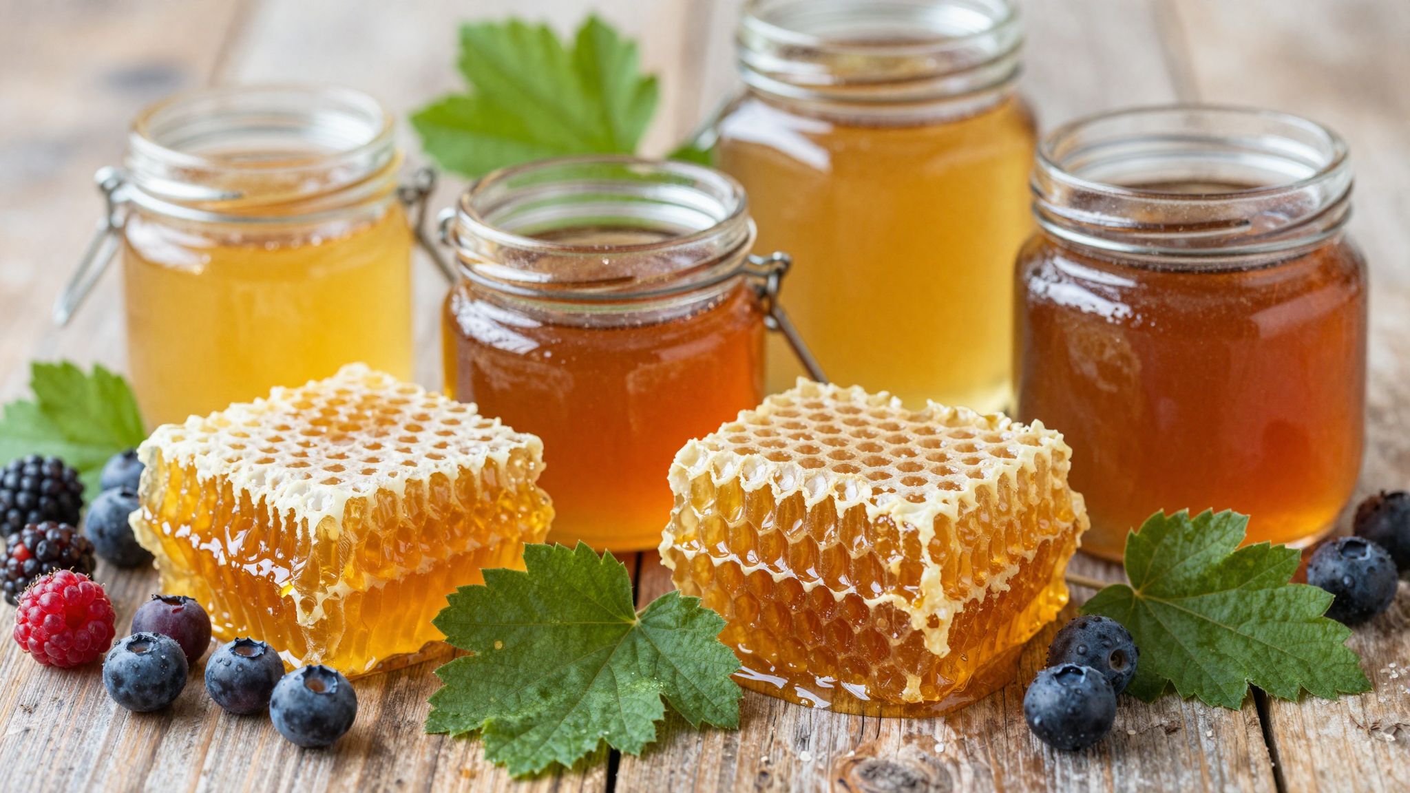 A sötétebb mézek antioxidáns tartalma jelentősen magasabb.