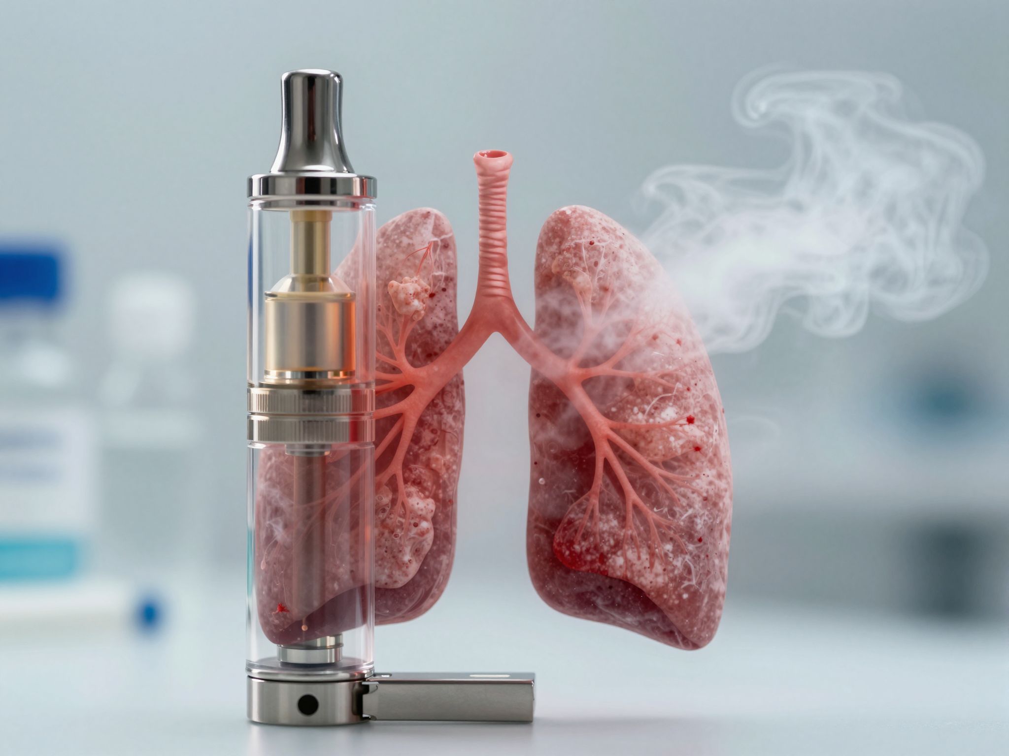 Az elektromos cigaretta hosszú távon tüdőkárosodást okozhat.