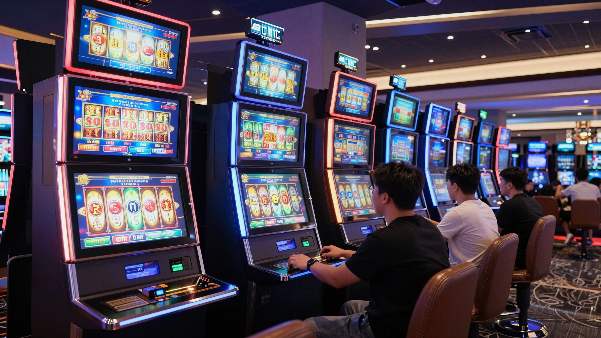 Az elektronikus automaták véletlenszám-generátorral garantálják a tisztességet.