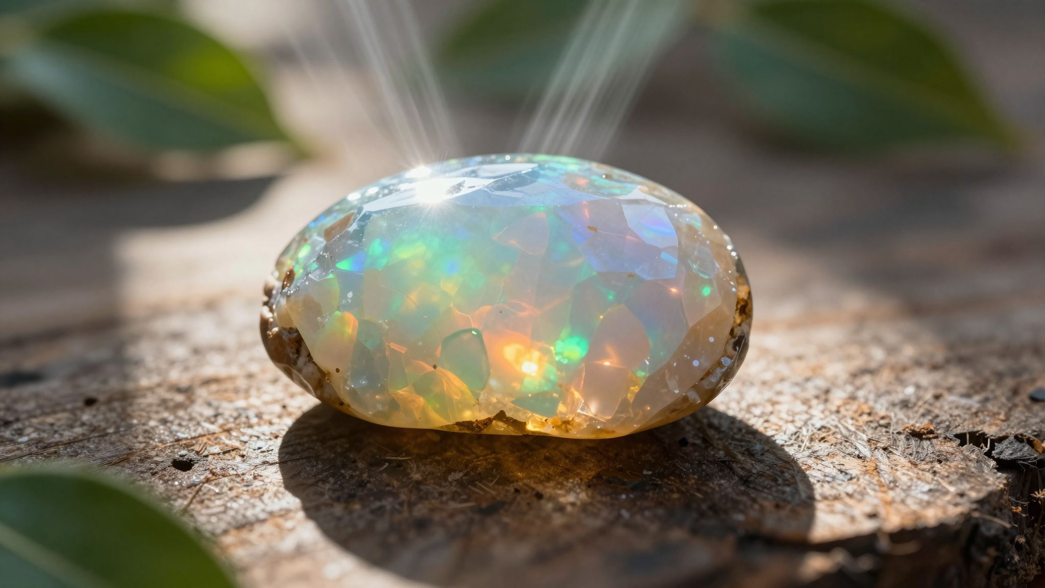 Az etióp opál harmonizálja az energiarendszert, segíti a lelki tisztulást.