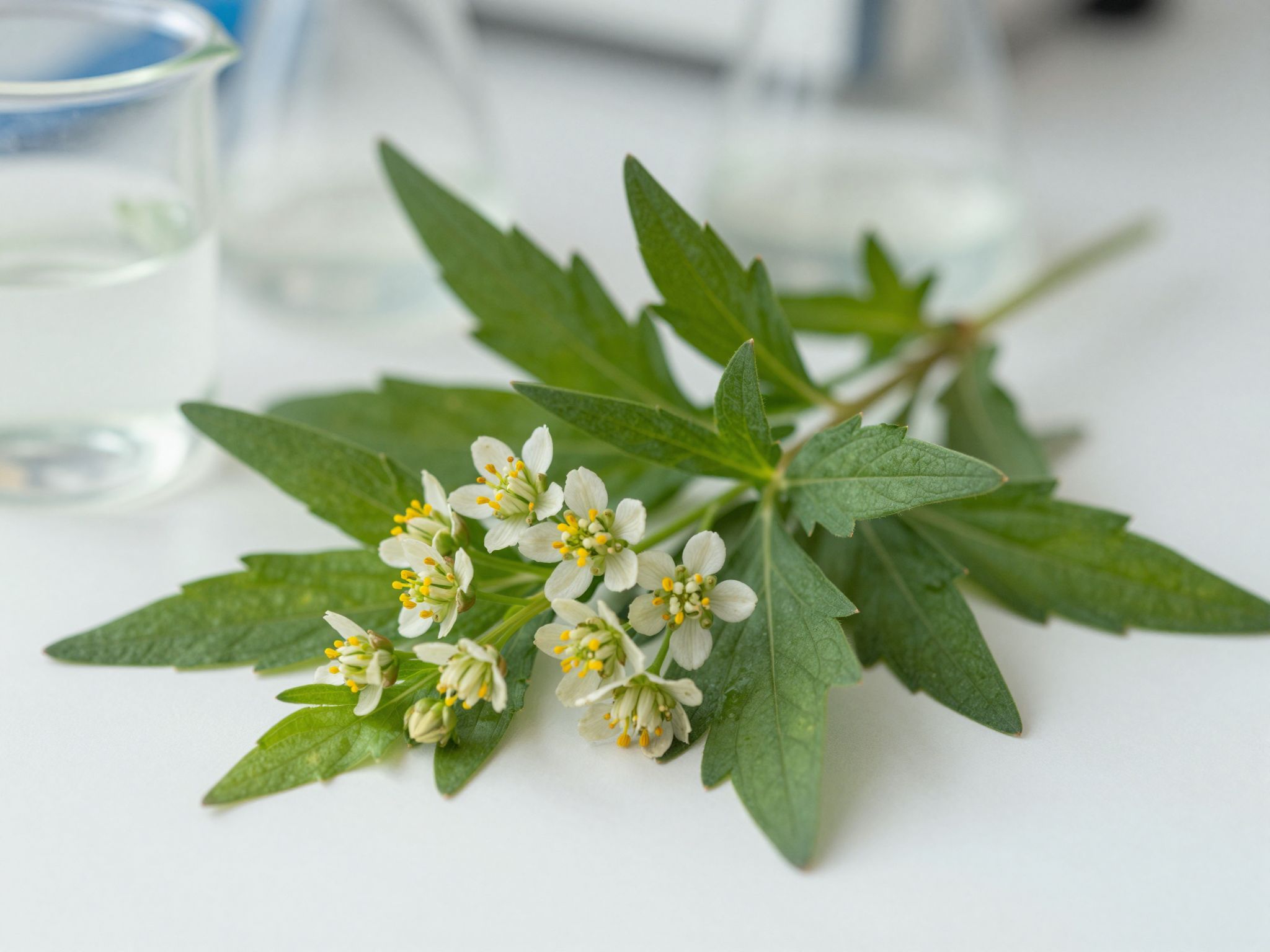 Az Ezerjófű fő hatóanyagai adaptogén stresszcsökkentő vegyületek.