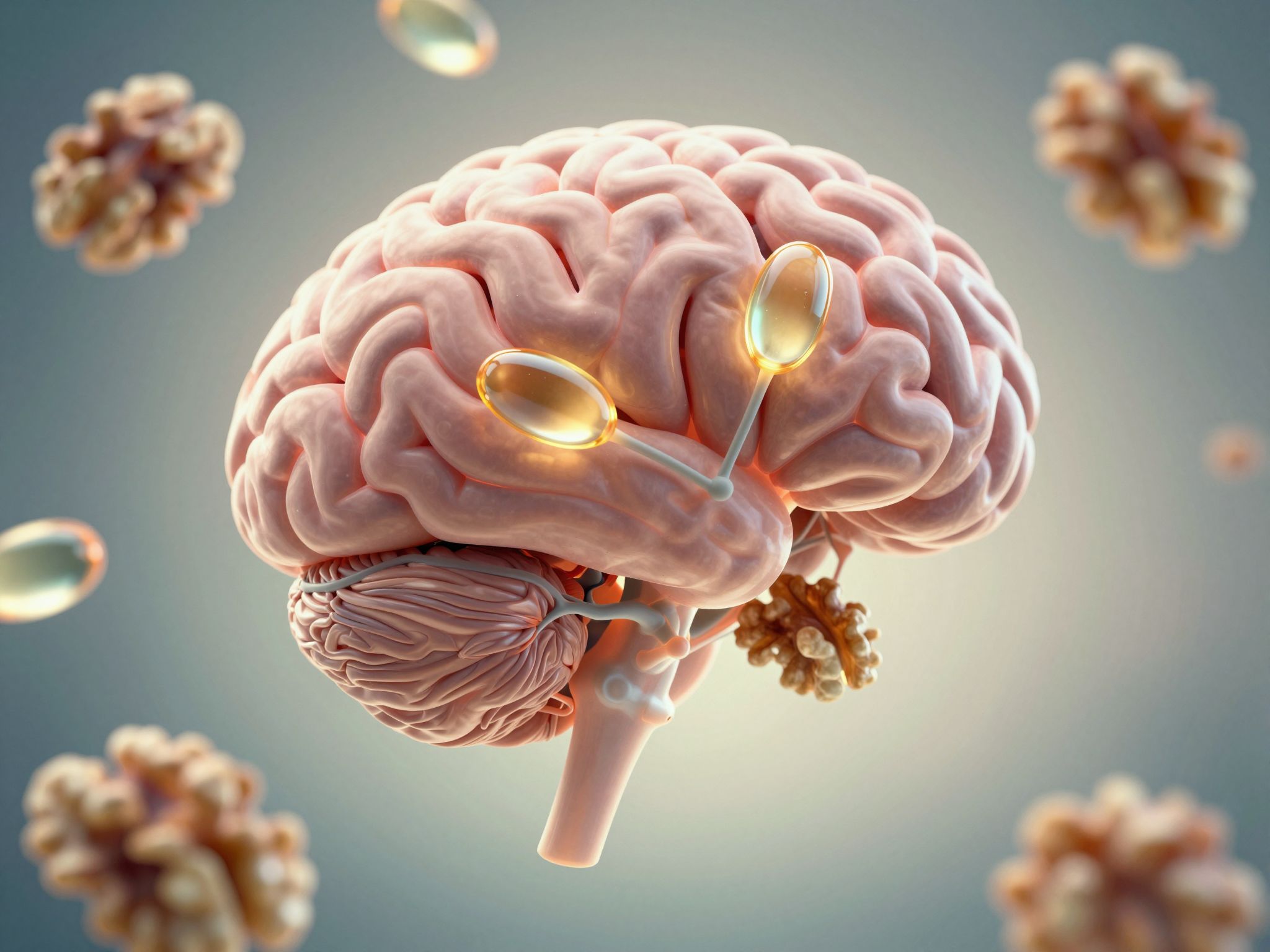 Az omega-zsírsavak csökkentik az agyi gyulladást és erősítik a sejthártyákat.