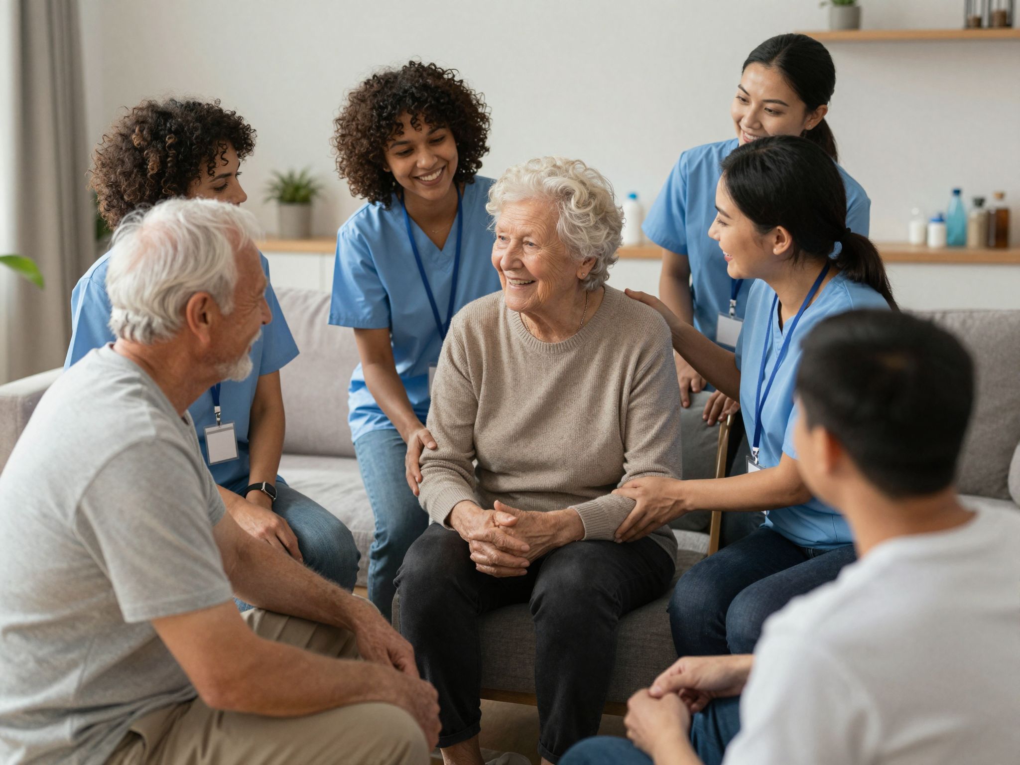 Az önkéntesek erősítik a házi segítségnyújtás közösségi hálóját.