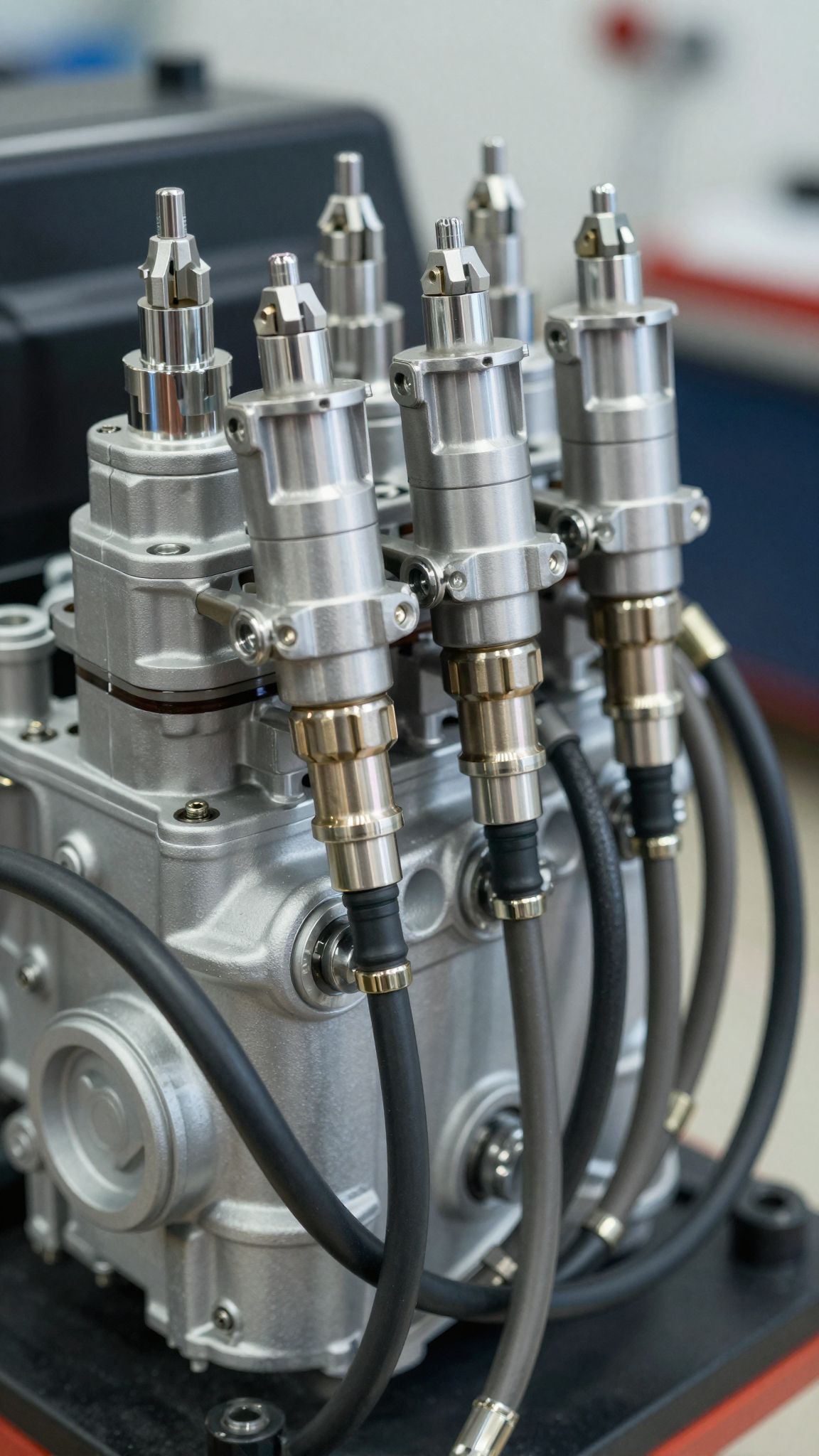 A közös nyomócső rendszerek precíz üzemanyag-adagolást biztosítanak.