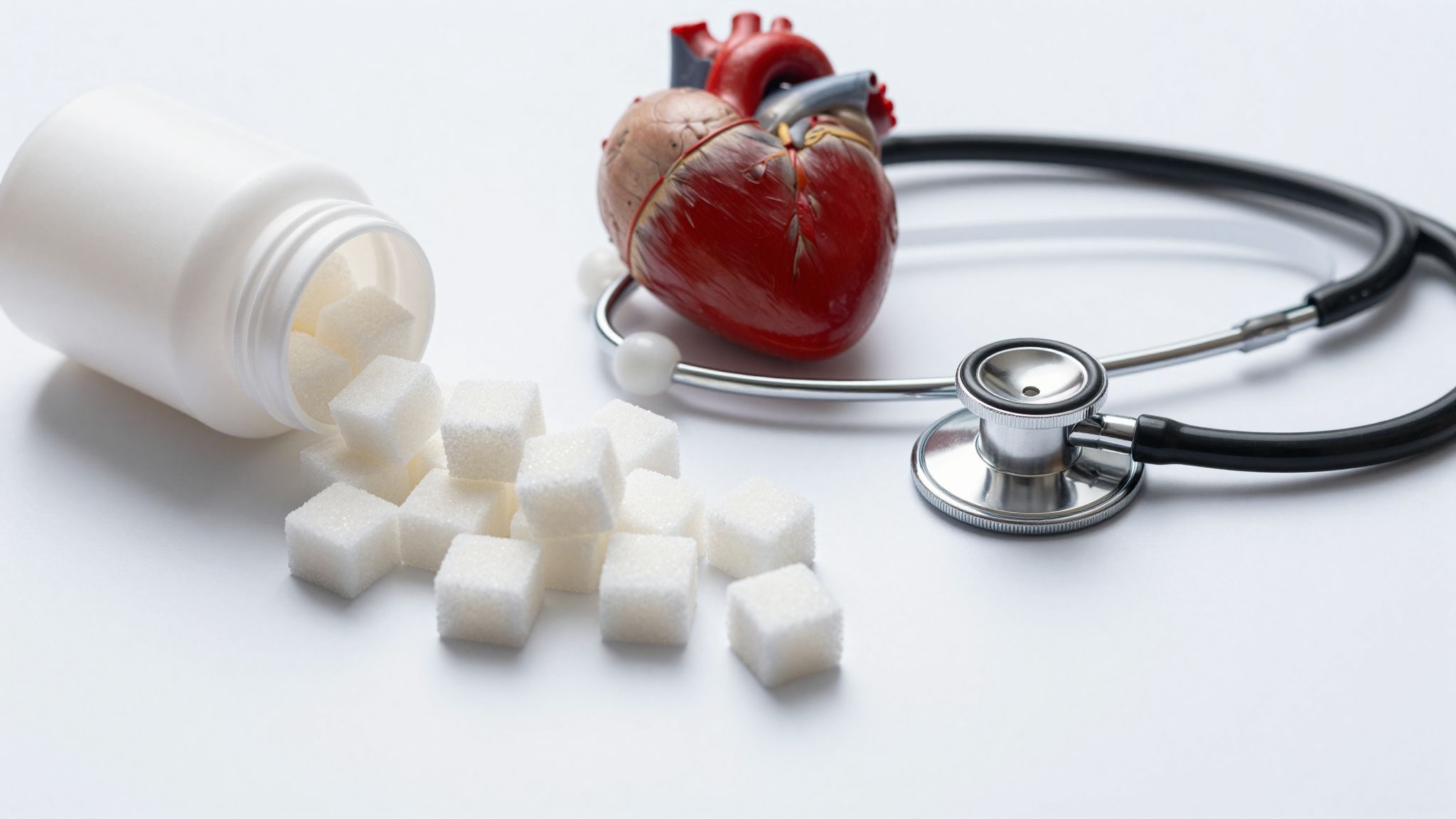 A túlzott cukorfogyasztás növeli a szívbetegségek kockázatát.