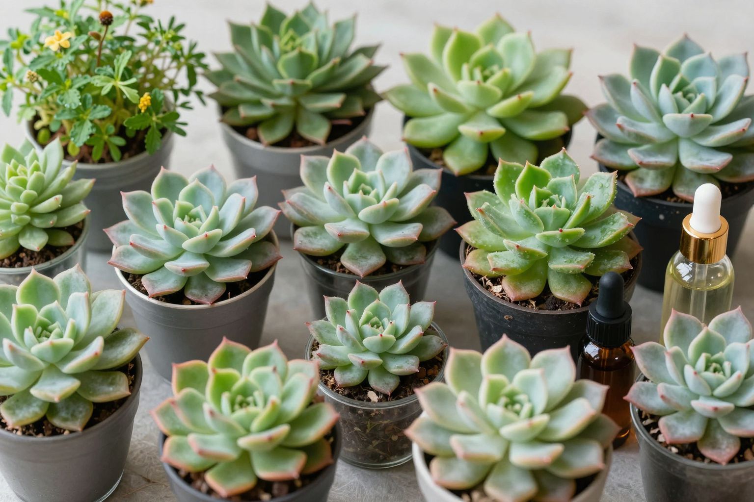 Szukkulensek bőrregenerálásra és immunerősítésre is kiválóak.