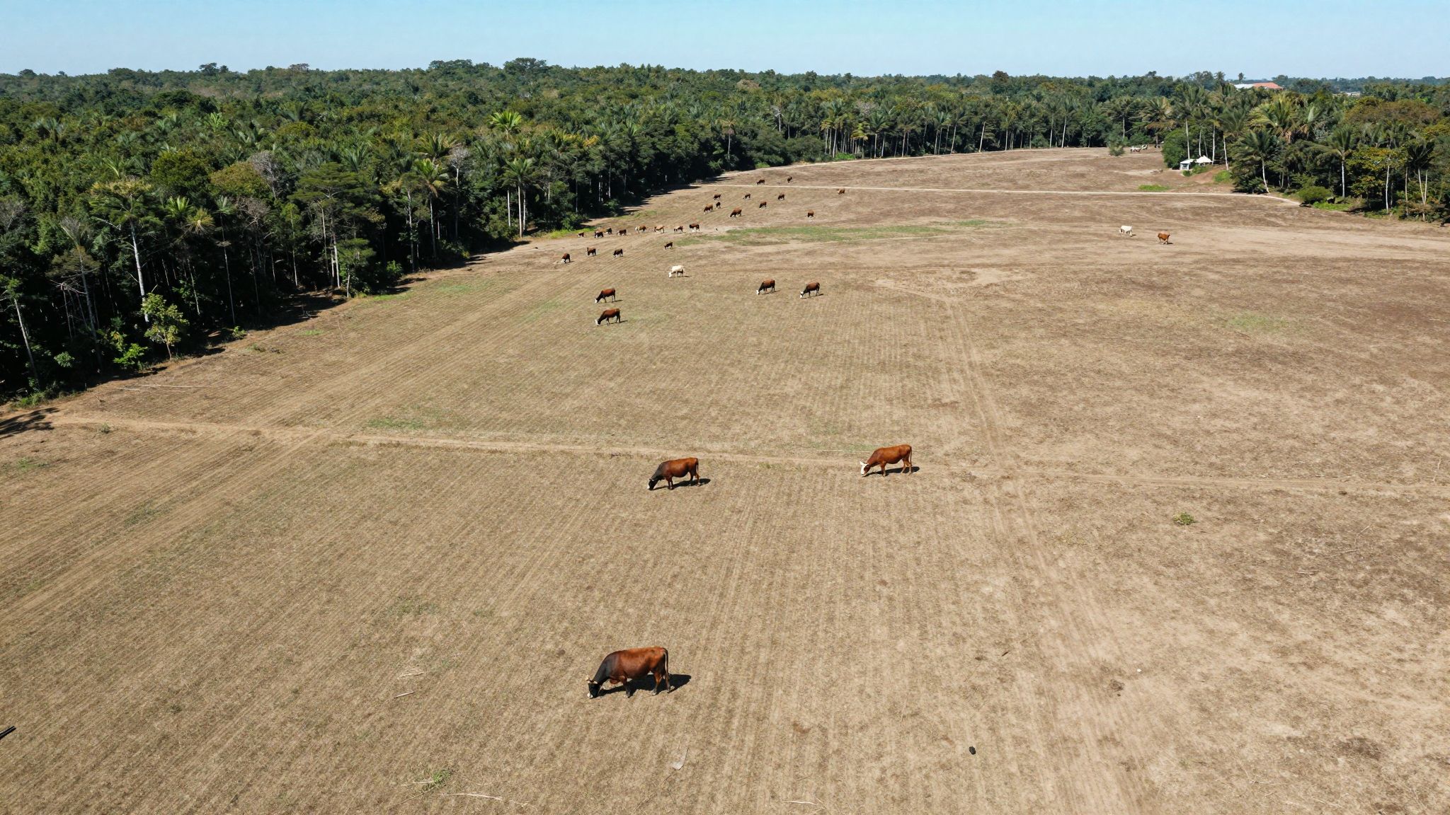 A legeltetés erdőirtást és biodiverzitás-csökkenést okoz világszerte.