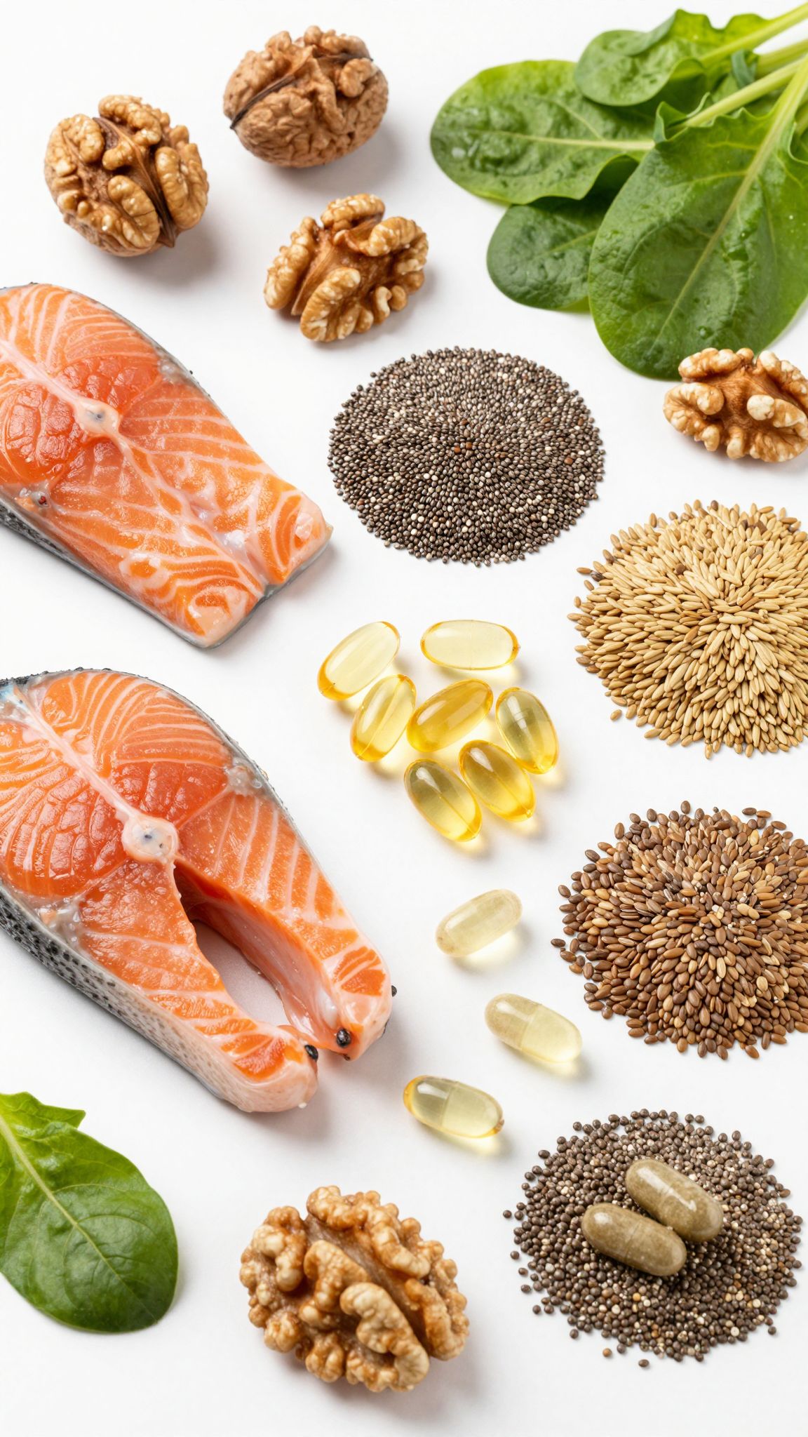 Az Omega-3 legjobb forrásai gyerekeknek a halolaj és lenmag.