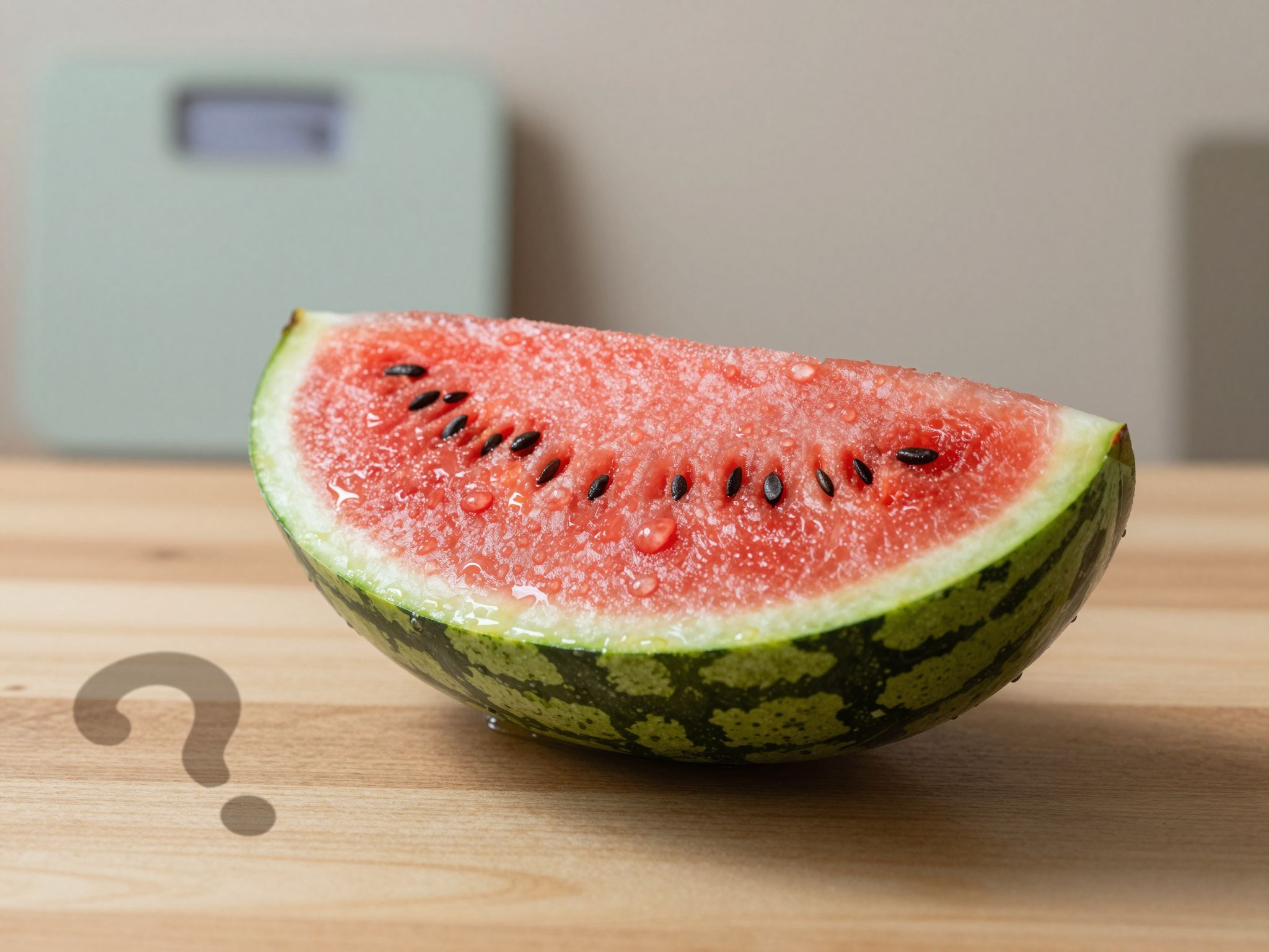 A görögdinnye nem okoz vízvisszatartást a szervezetben.