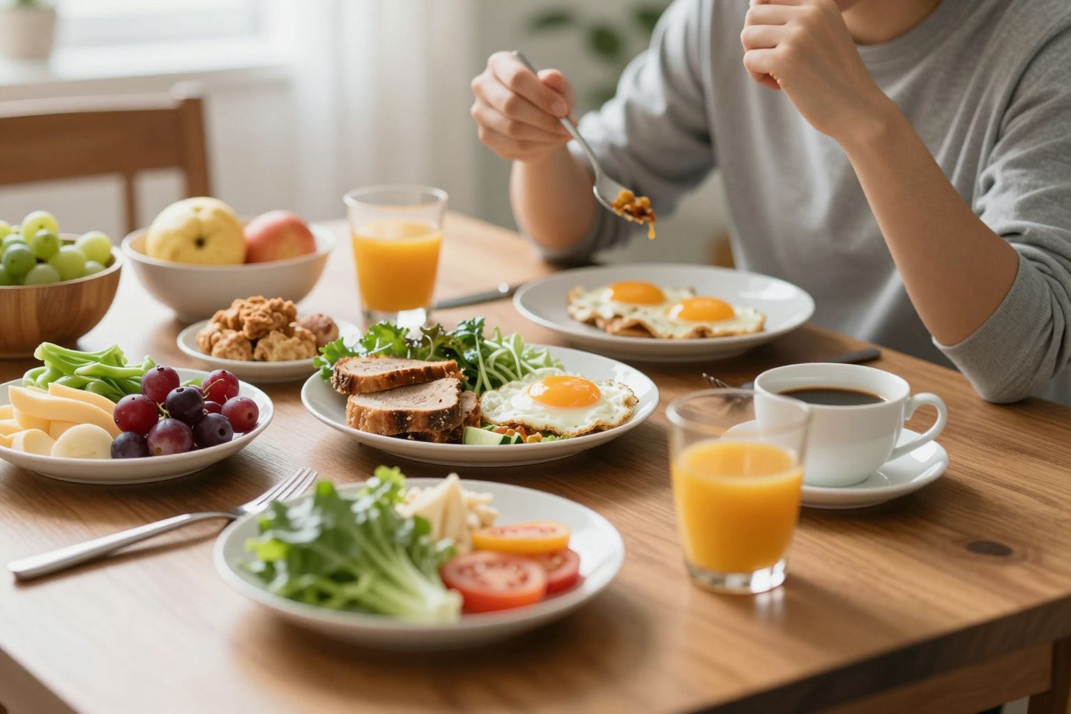 A lassú étkezés javítja az emésztést és csökkenti a stresszt.