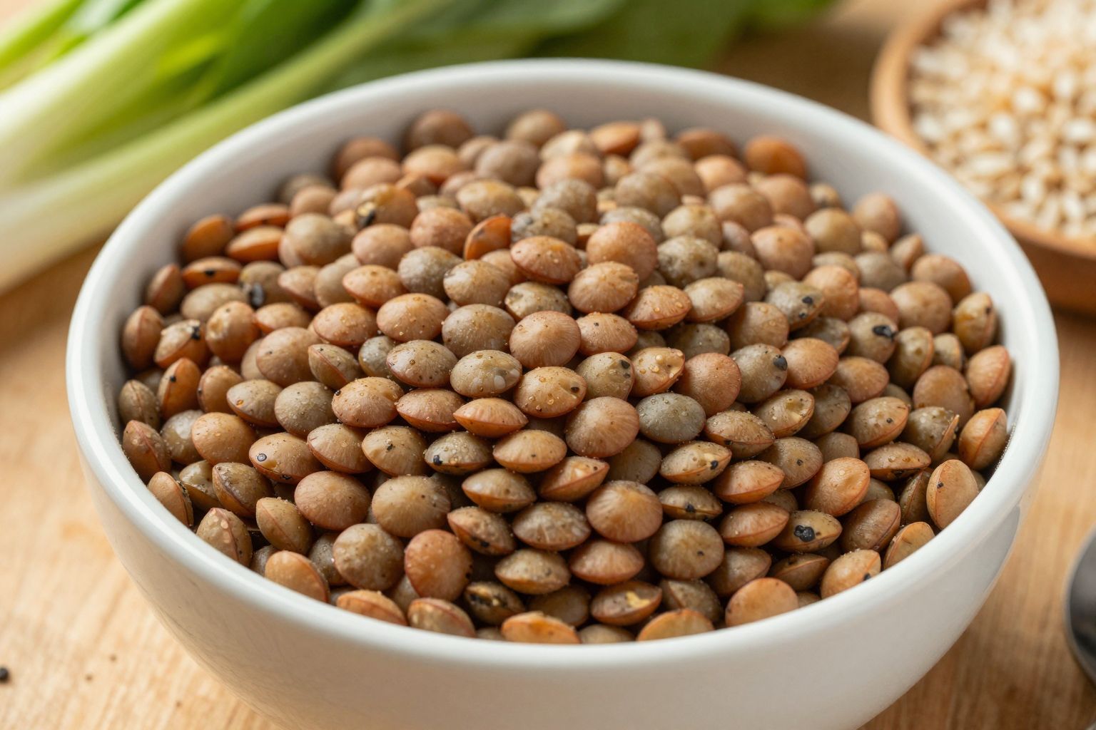 A lencse gazdag növényi fehérjeforrás, támogatja az egészséget.