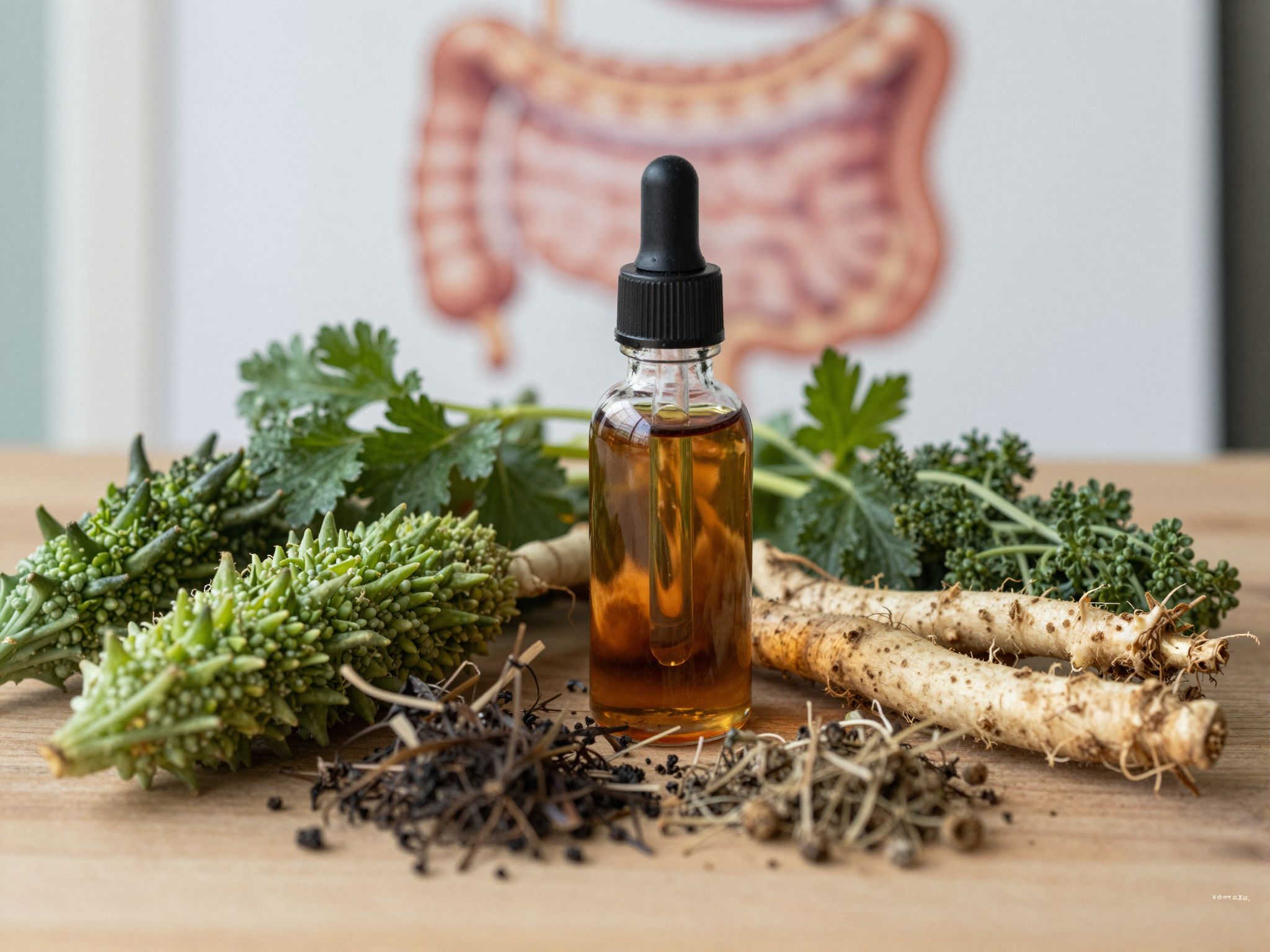 A keserűanyagok serkentik az epe és gyomornedv termelését.