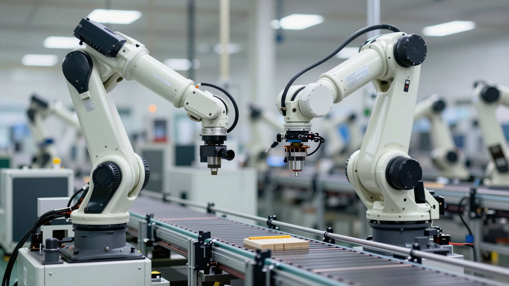 A képelemző rendszerek növelik az automatizált gyártás pontosságát.