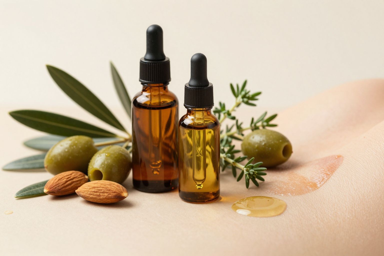 A növényi olajok segíthetnek akné hegek és striák halványításában.