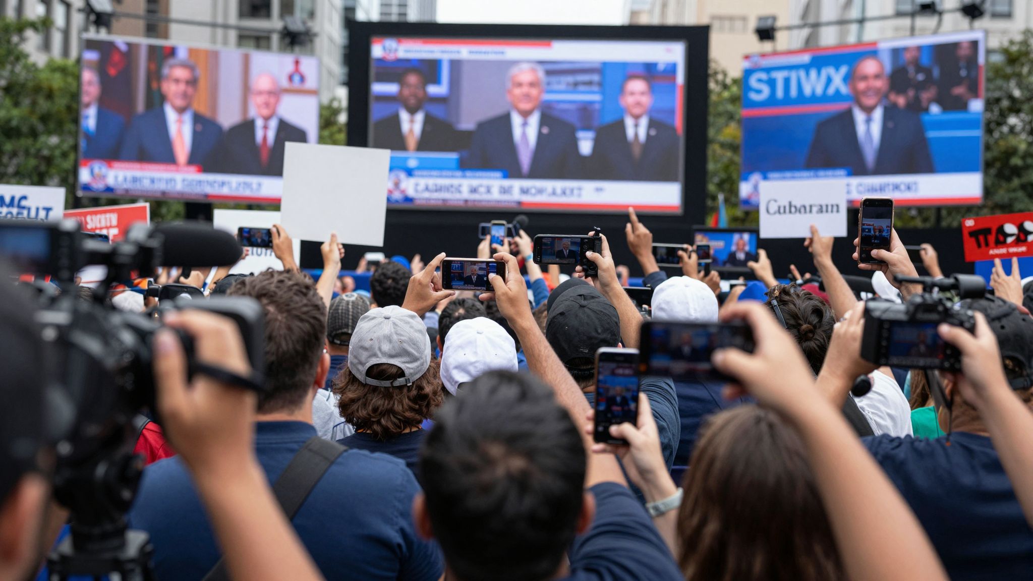 A média alakítja a választói véleményt politikai kampányok alatt.