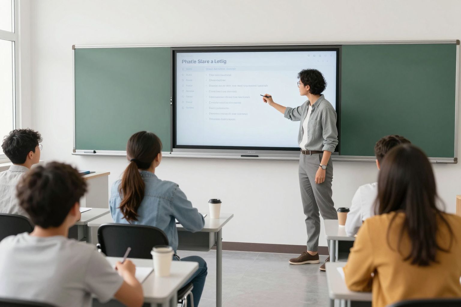 A digitális tábla növeli a diákok aktivitását és motivációját.