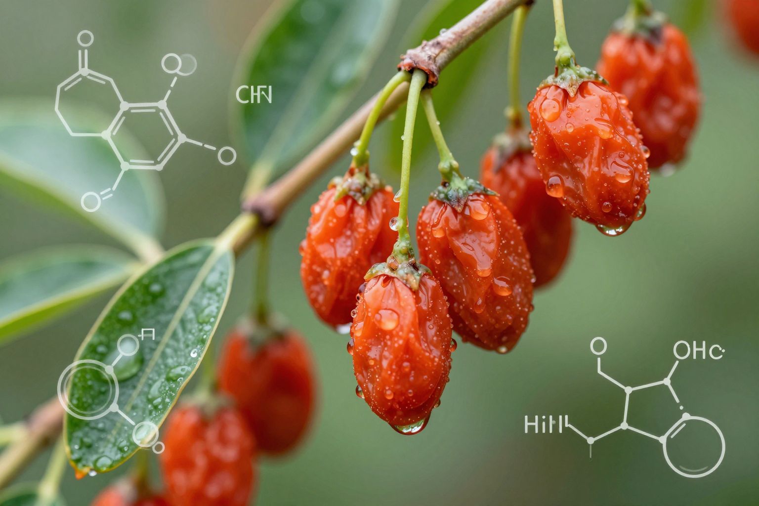 A farkasbogyó gazdag flavonoidokban és antioxidáns hatóanyagokban.