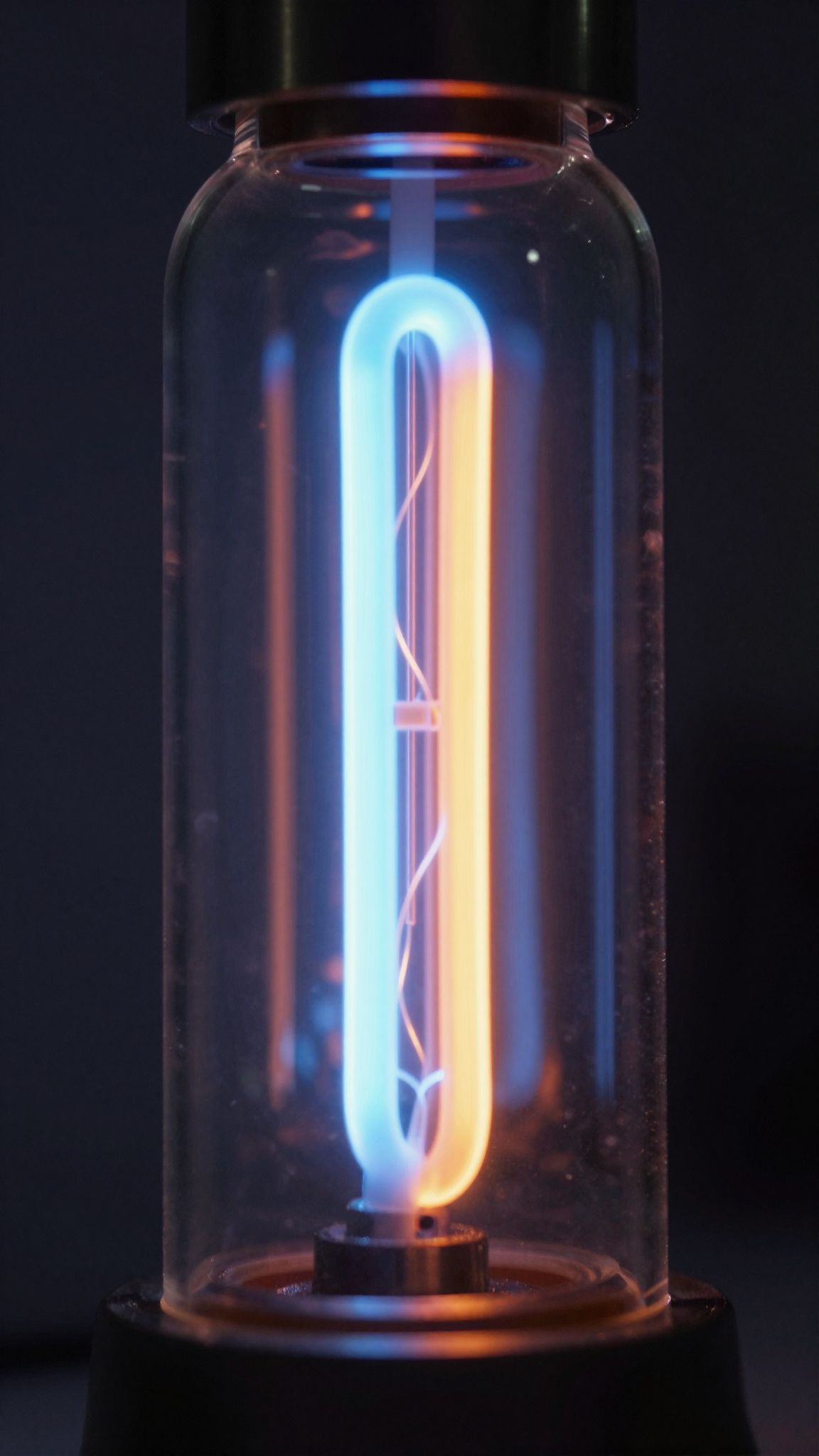 A glimmlámpa a gázkisülés fénykibocsátásán alapul.