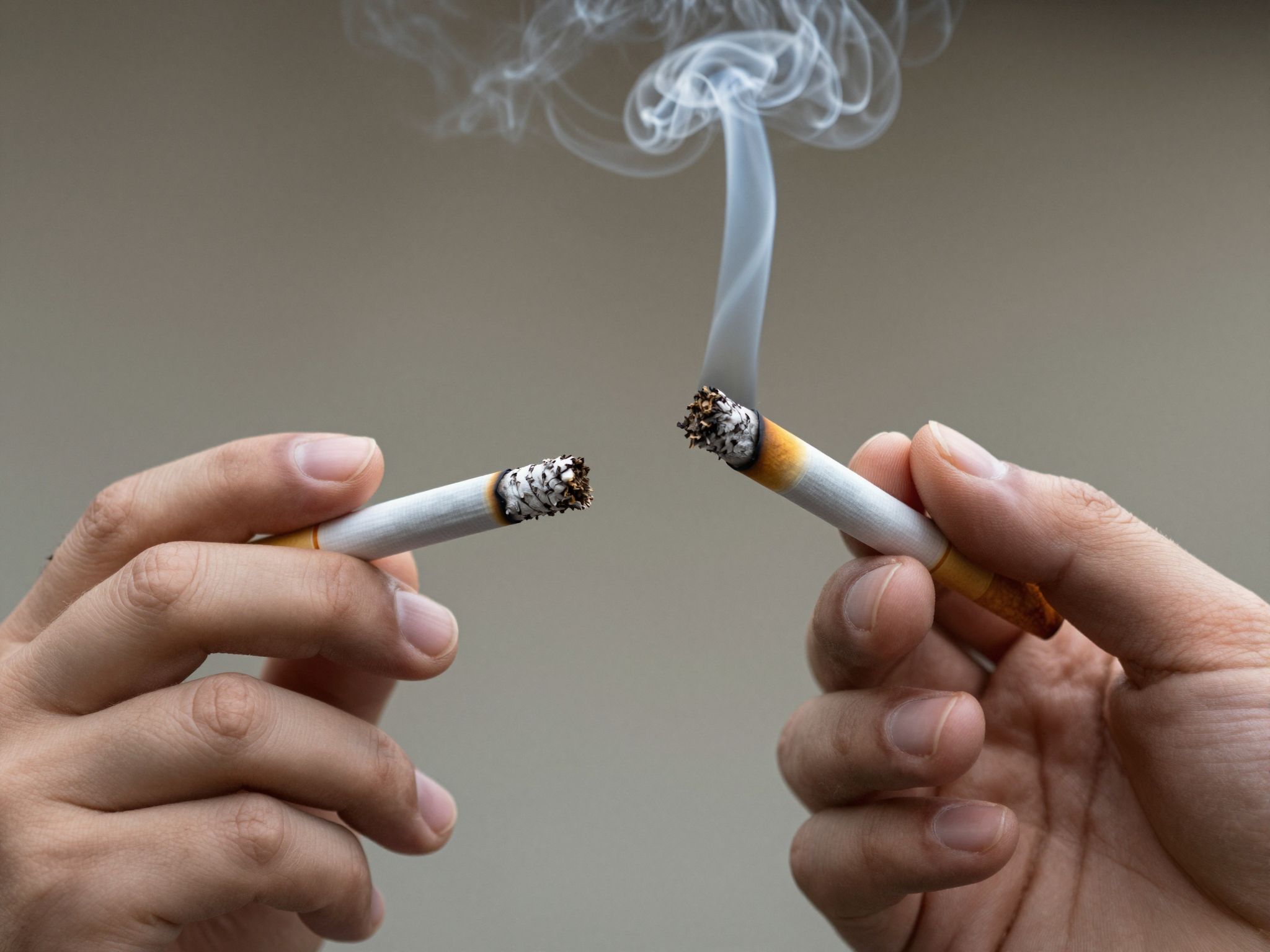 A hagyományos cigaretta több rákkeltő anyagot tartalmaz, mint a füves.