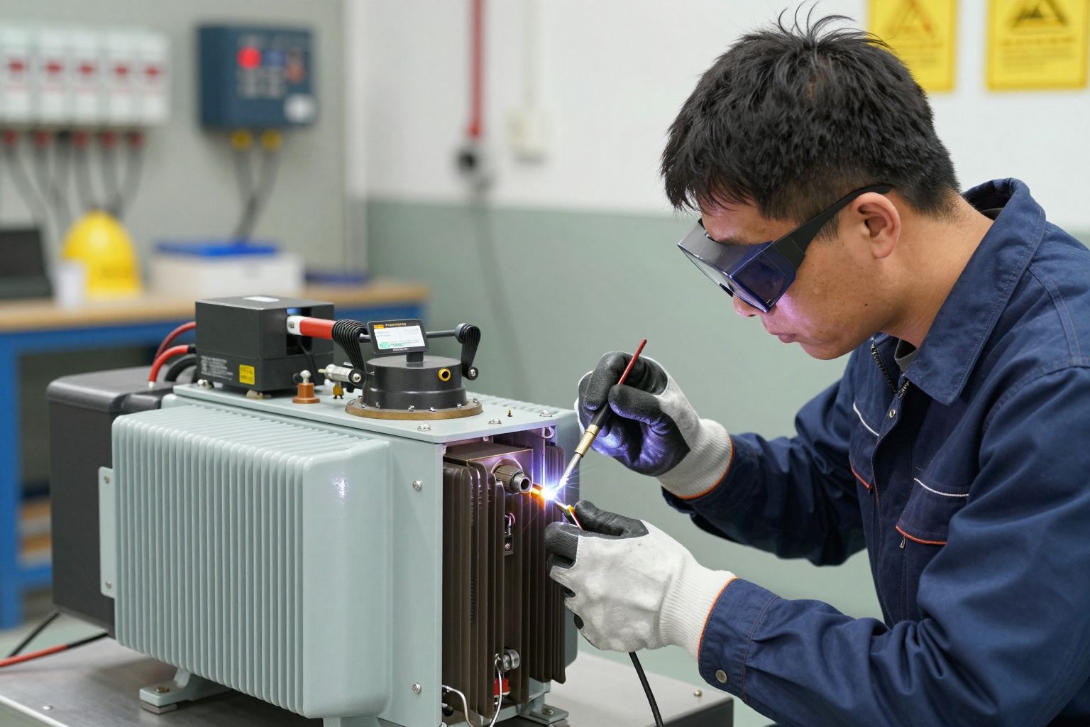 A hegesztőtranszformátor rendszeres ellenőrzése baleseteket előz meg.