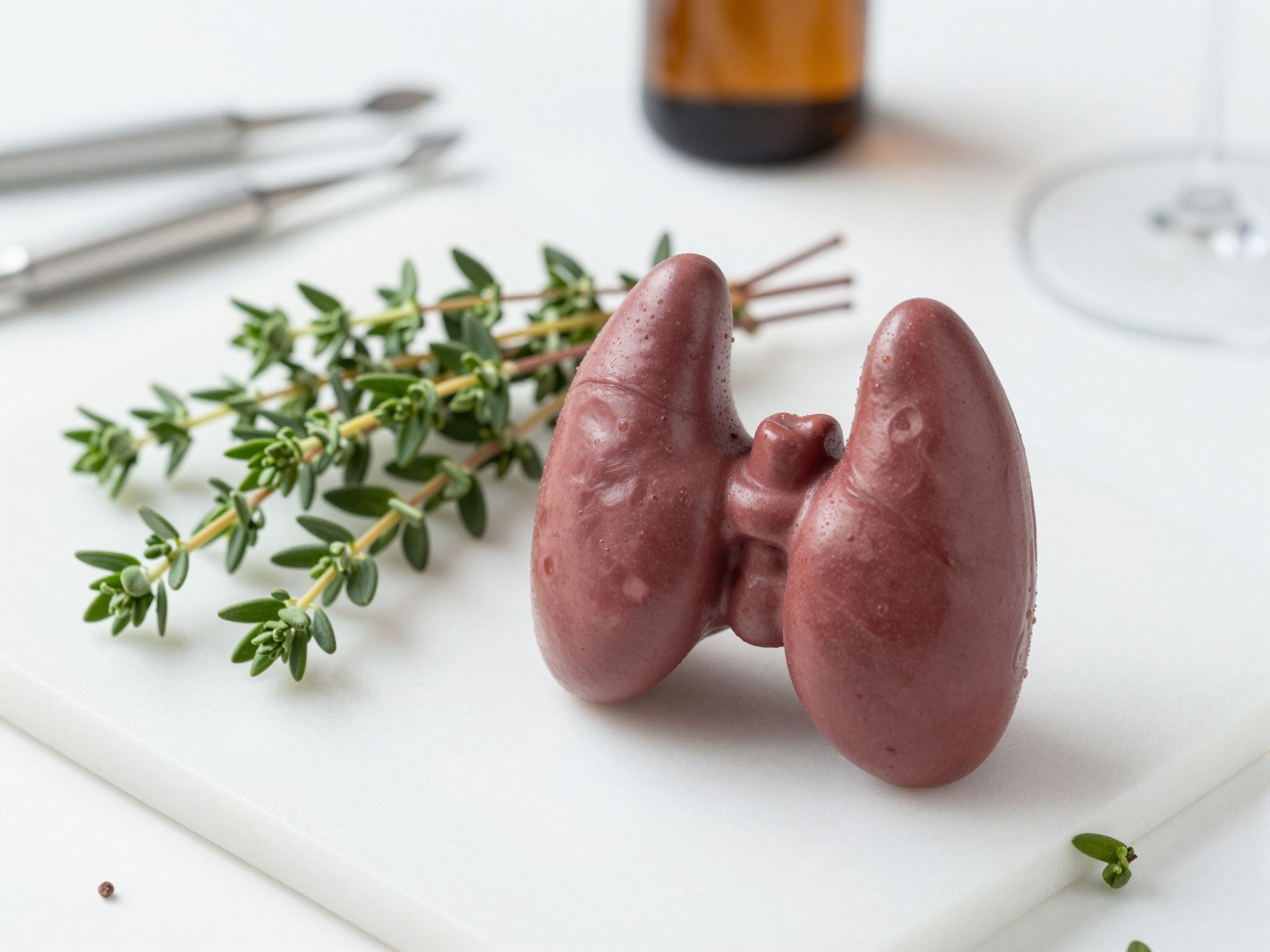 A kakukkfű súlyosbíthatja a pajzsmirigy alulműködés tüneteit.