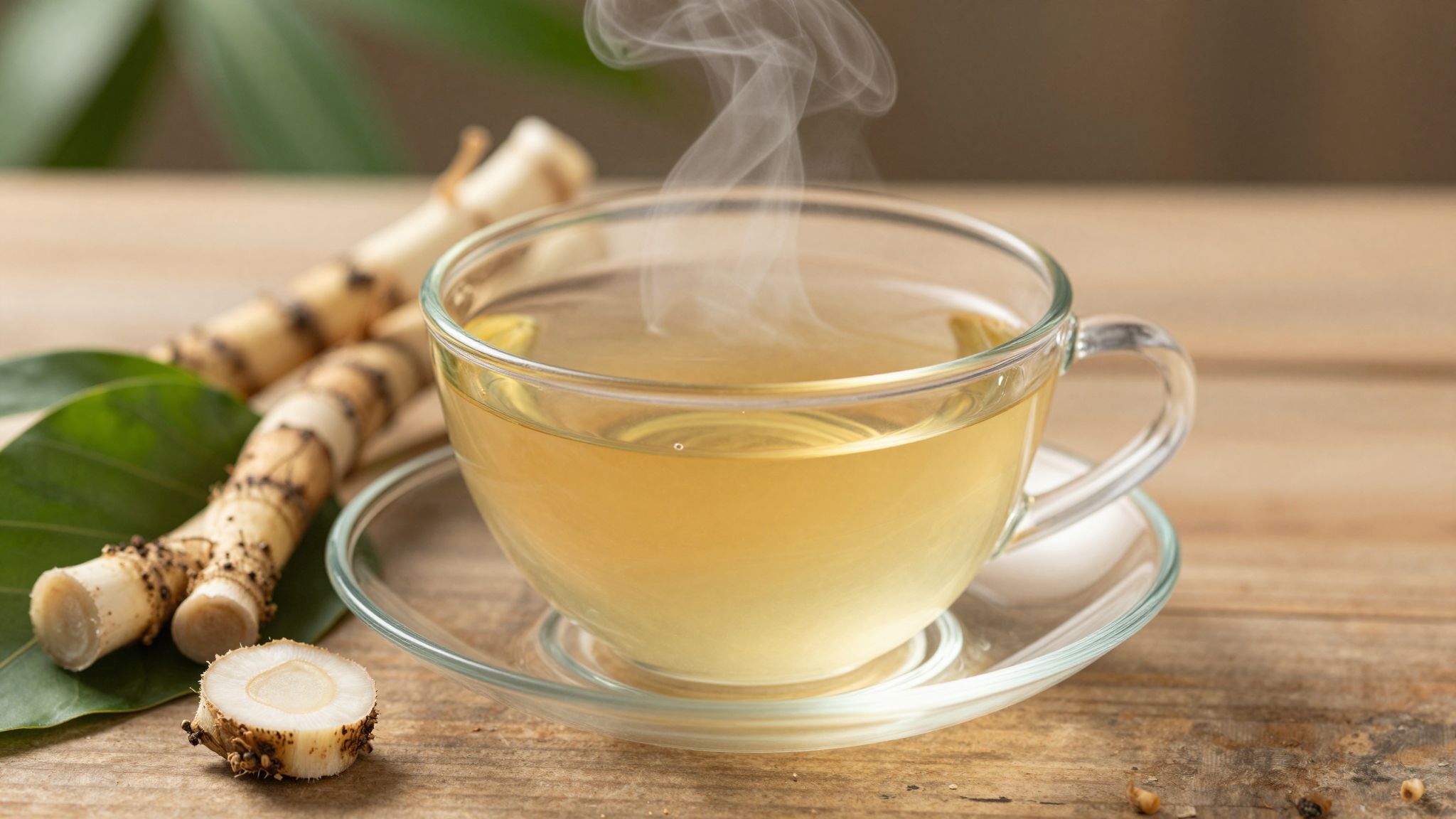 A kálmosgyökér tea természetes stresszoldó és szorongáscsökkentő.