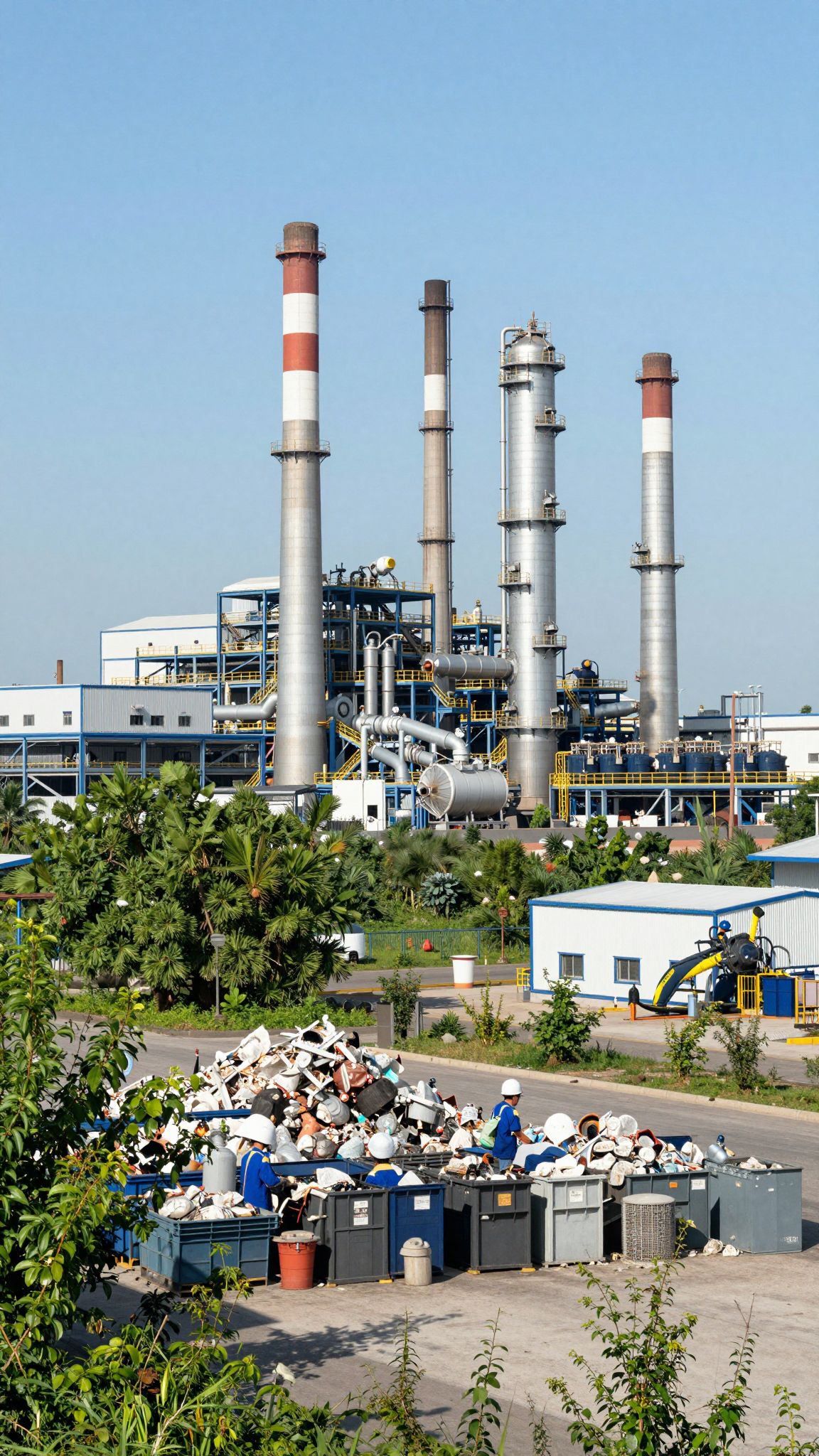 Az ipari kibocsátások hatékony kezelése csökkenti a nehézfém-szennyezést.