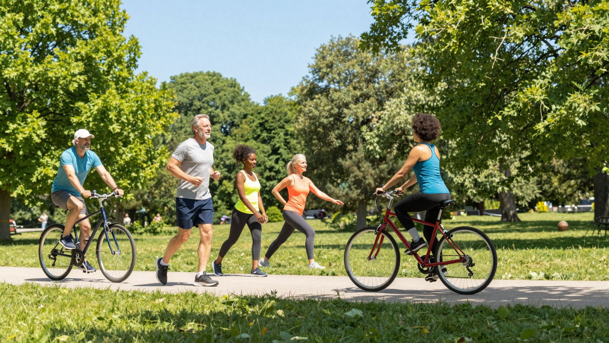 Rendszeres sport csökkenti a cukorbetegség és szívbetegségek kockázatát.