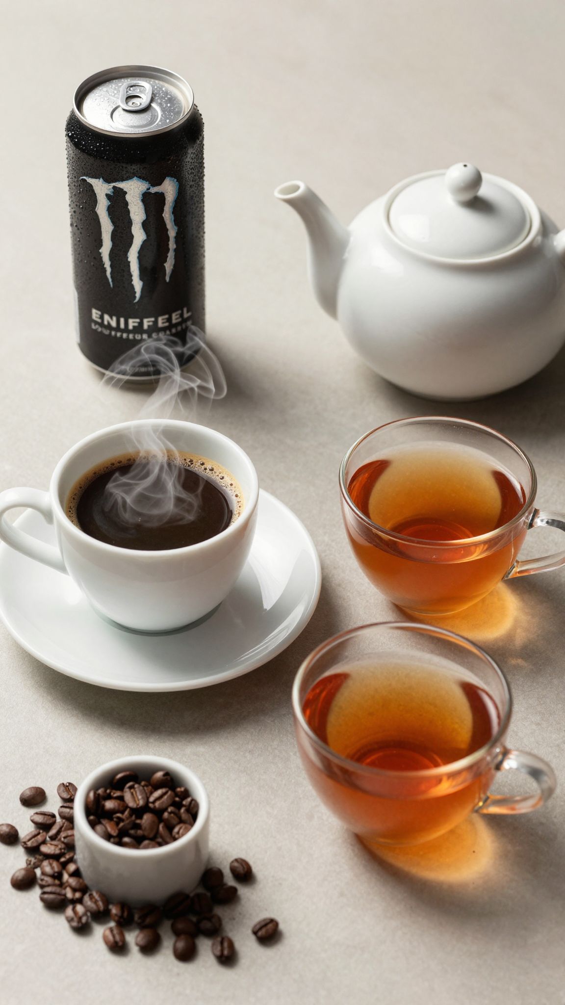 A tea koffeintartalma lassabban szívódik fel, mint a kávéé.