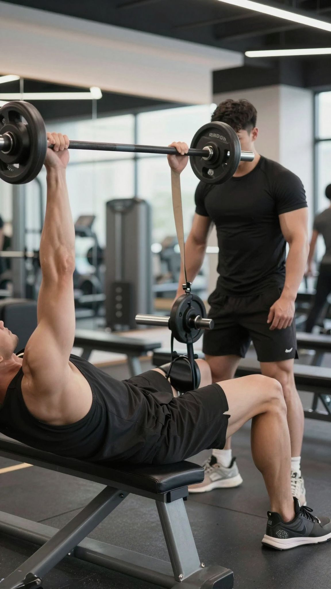 Helyes testtartás csökkenti a lábsúly edzés sérülésveszélyét.