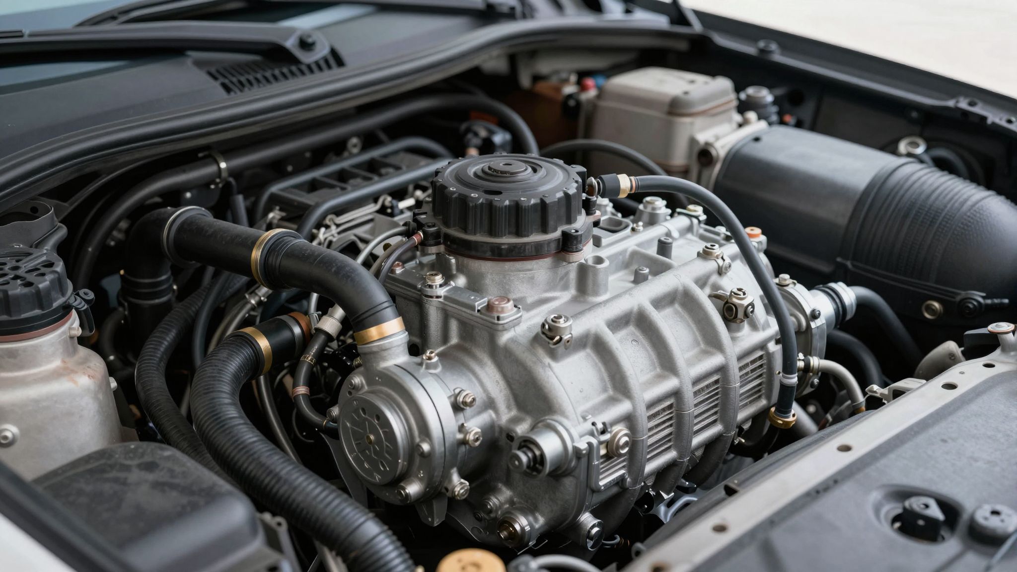 A kompresszor felelős a hűtőközeg cirkulációjáért és nyomásáért.