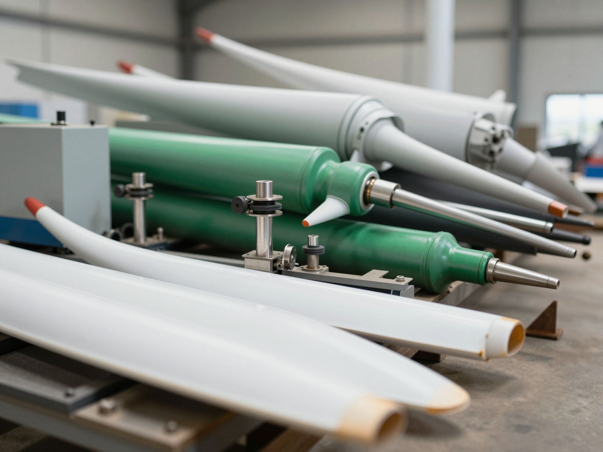 A szélturbina lapátok újrahasznosítása kulcs a fenntarthatósághoz.