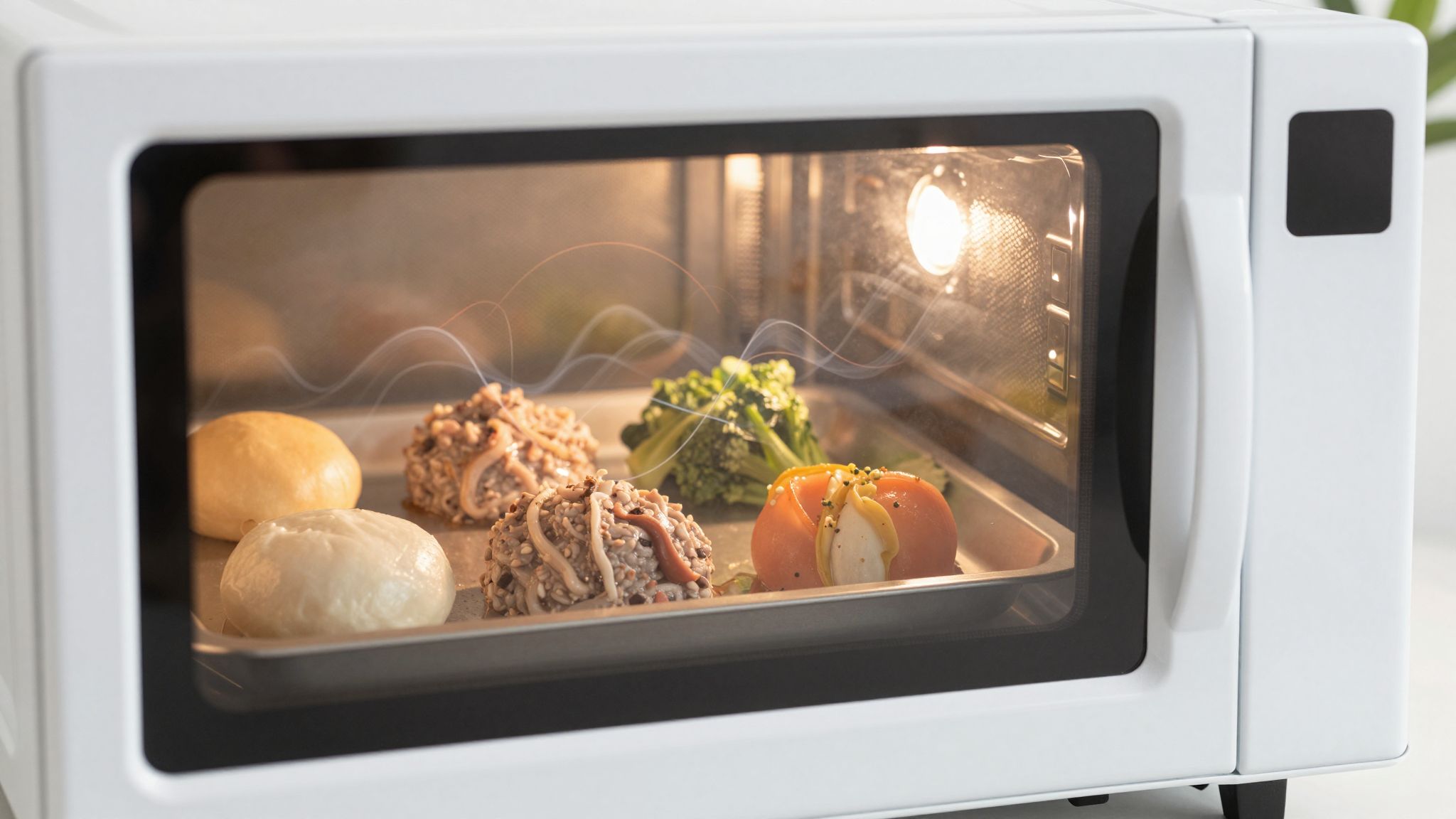 A mikrohullámú sugárzás enyhe tápanyagveszteséget okozhat az ételekben.