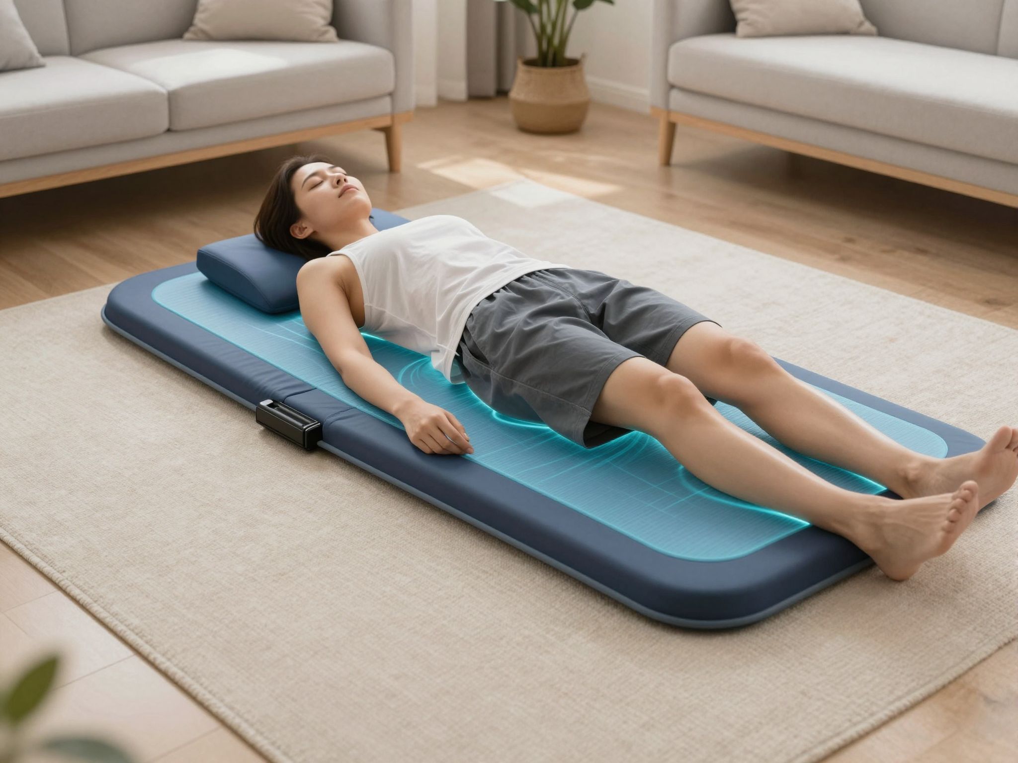 A pulzáló mágneses matrac javítja az alvás minőségét és regenerációt.