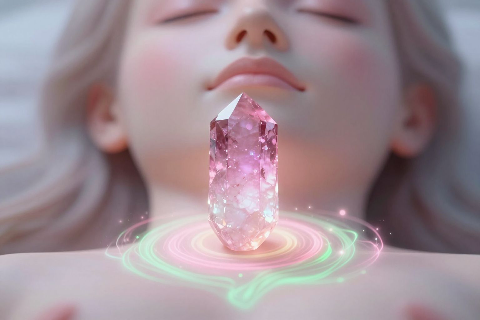 A rubellit élénkíti a szívcsakra energiáját és érzelmi harmóniát.