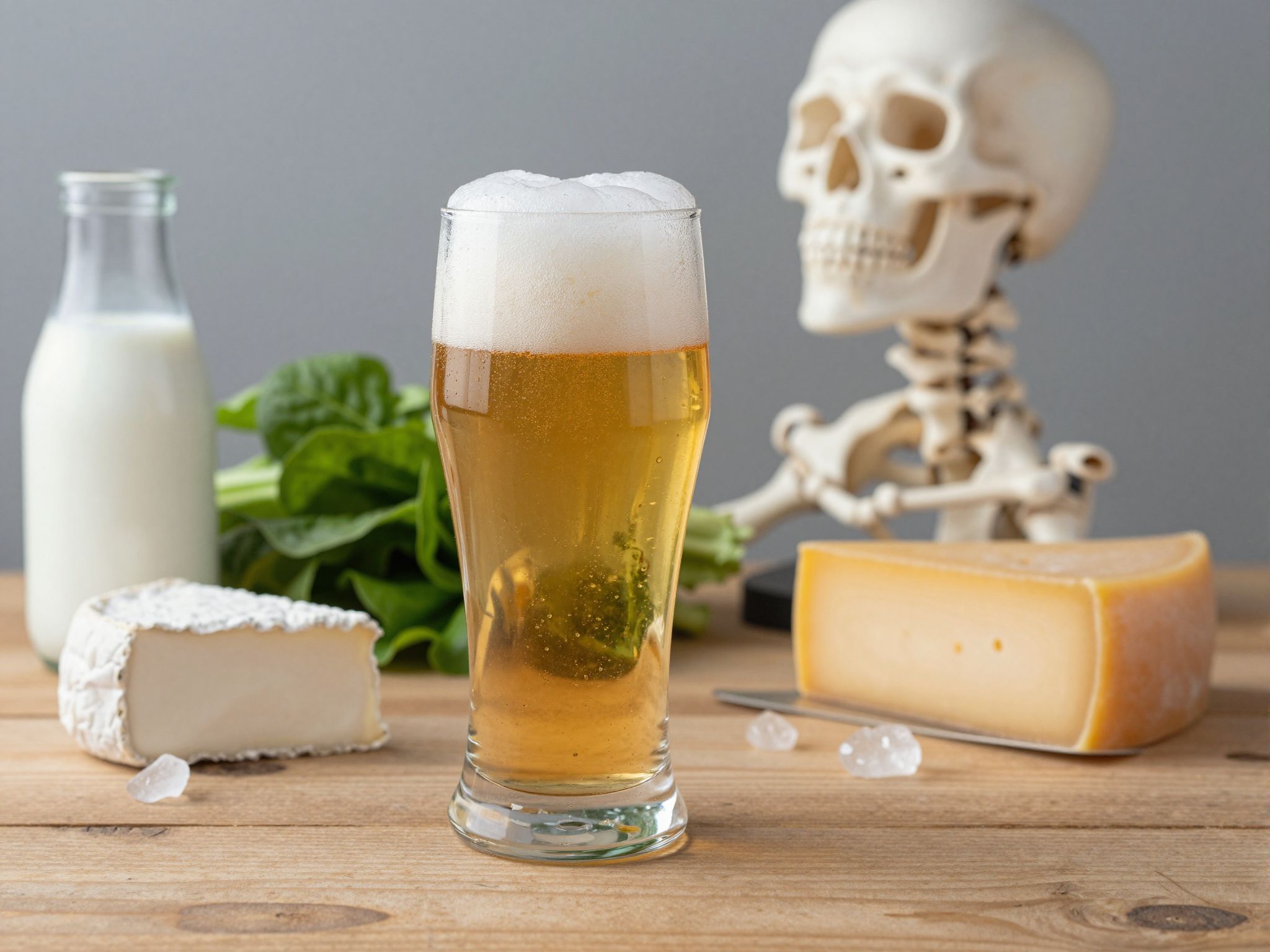 A sör szilíciumtartalma segíthet a csontritkulás megelőzésében.