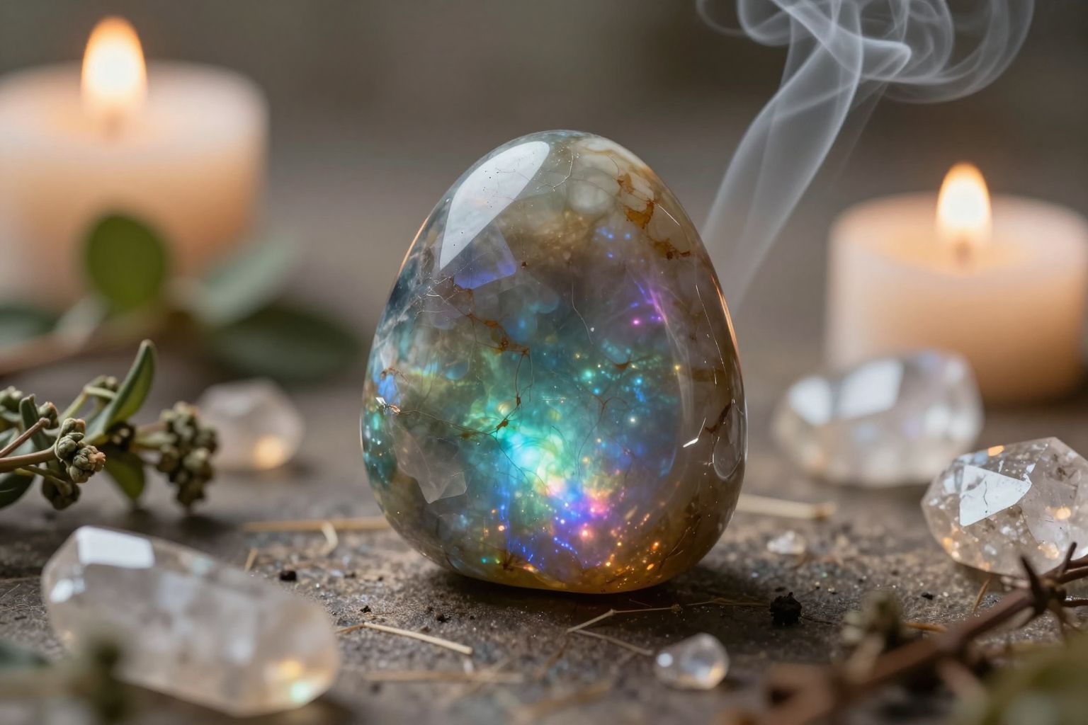 A szivárvány obszidián védelmet és érzelmi egyensúlyt nyújt.