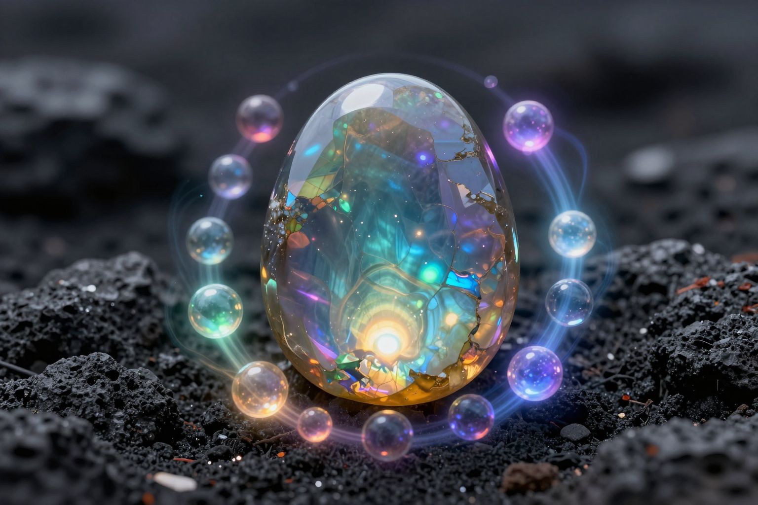 A Szivárvány Obszidián harmonizálja és tisztítja az energiacsatornákat.