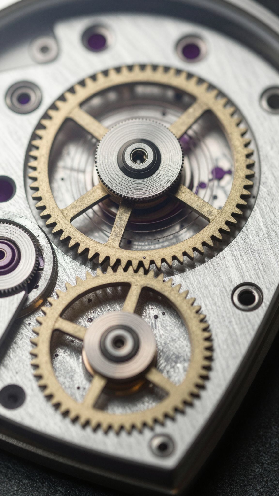 A rugó energiája szabályozza az óra precíz szívverését.