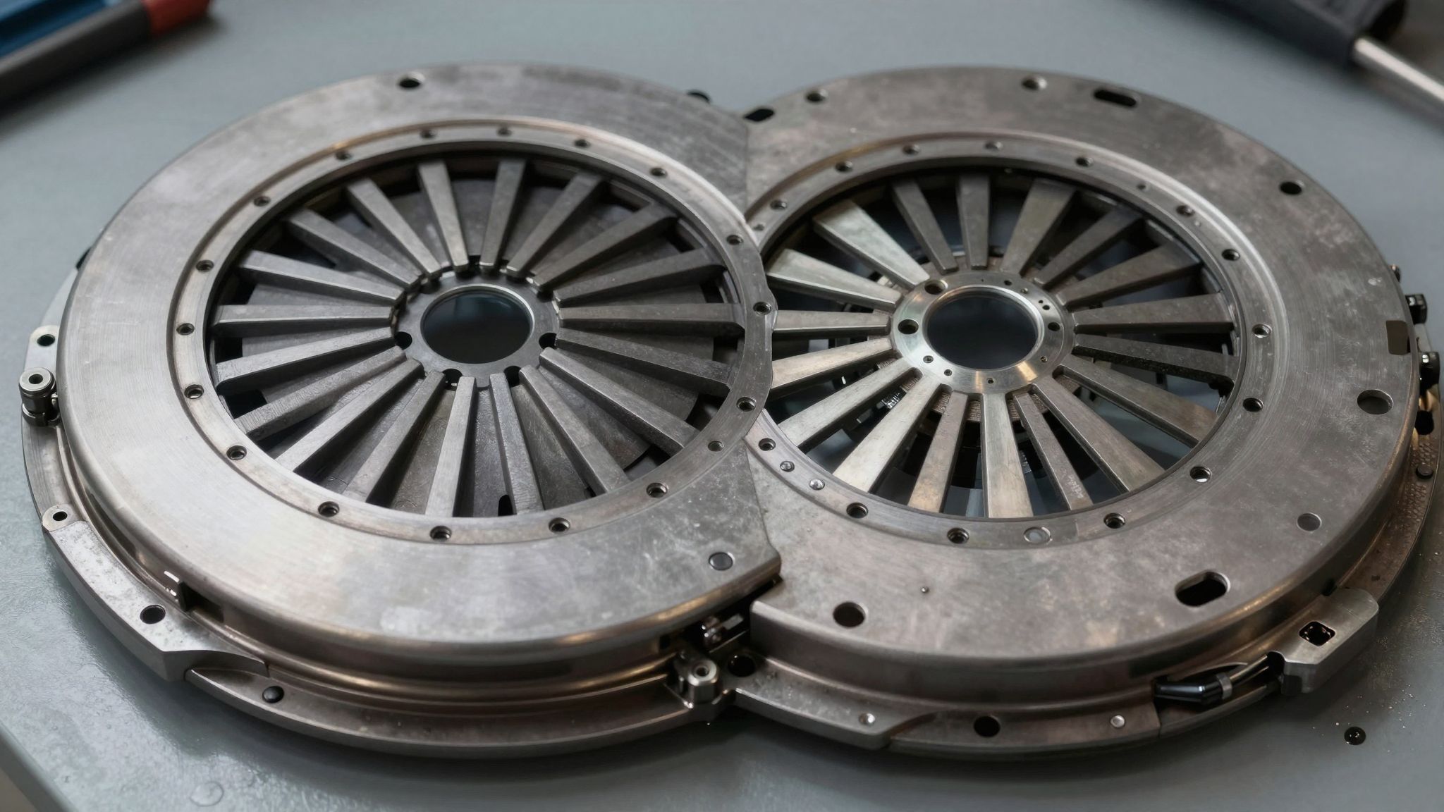 A száraz tengelykapcsolók kevésbé hűtik, de egyszerűbbek.