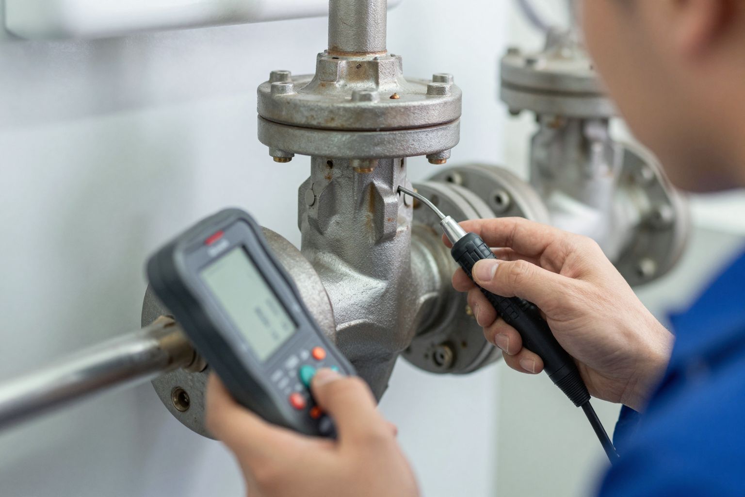 A váltószelep hibája a szabályozás akadozását eredményezi.