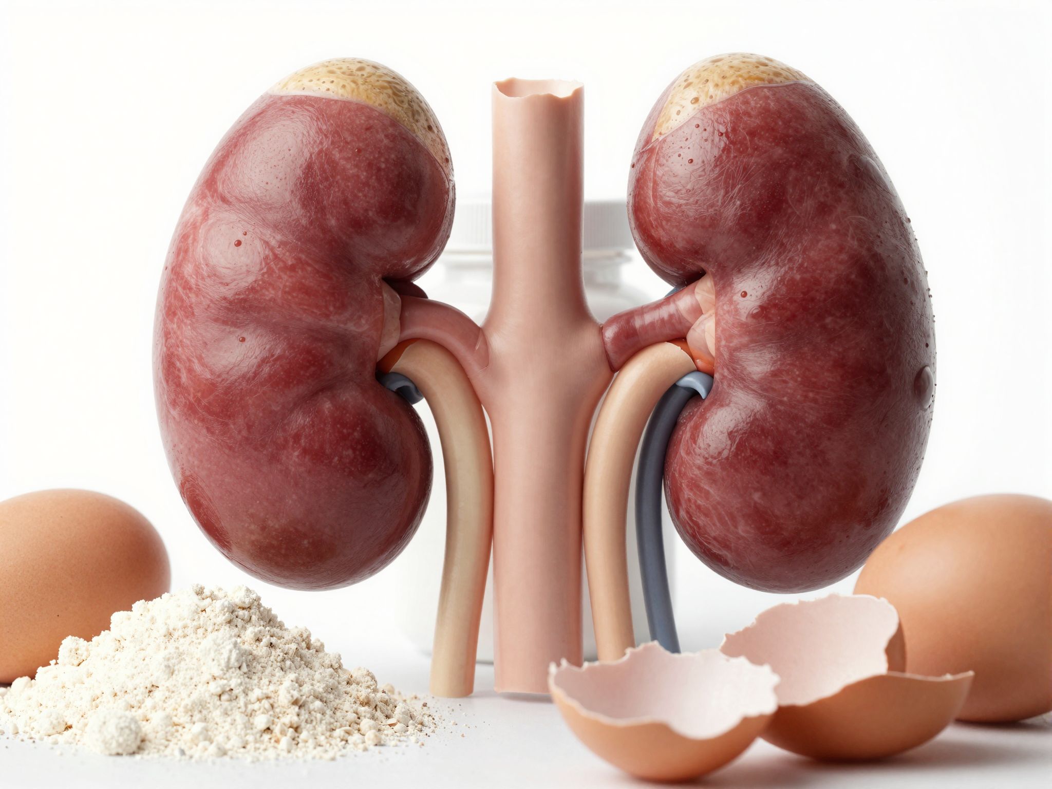 Túlzott fehérjebevitel hosszú távon károsíthatja a veséket.