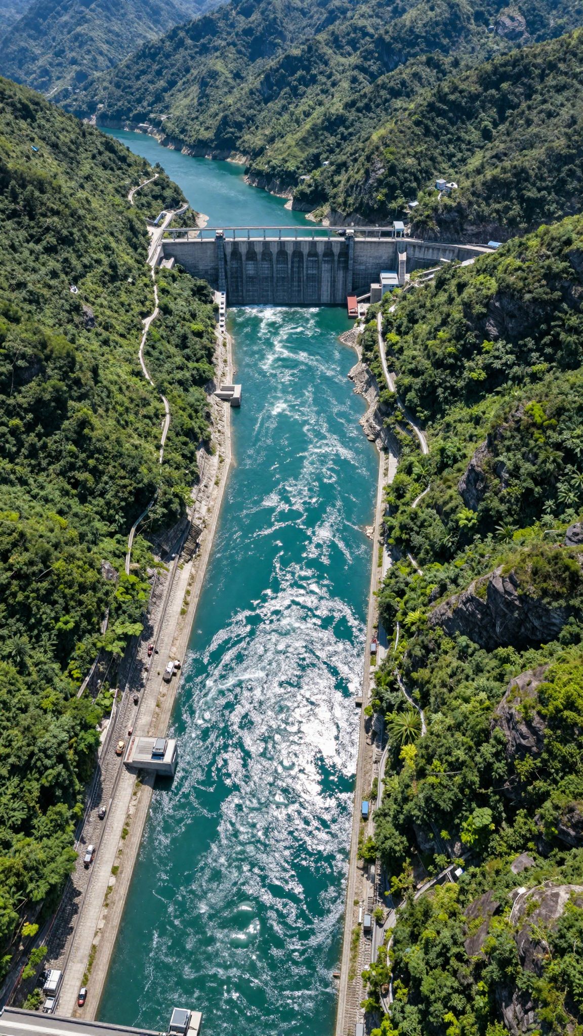 A vízenergia jelentősen csökkenti az üvegházhatású gázkibocsátást.