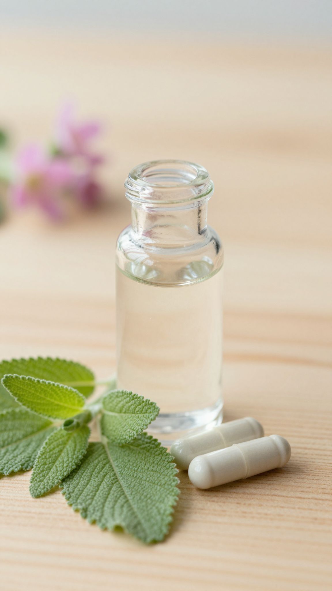 A zsálya kapszula segíthet menstruációs görcsök és hormonális egyensúly esetén.