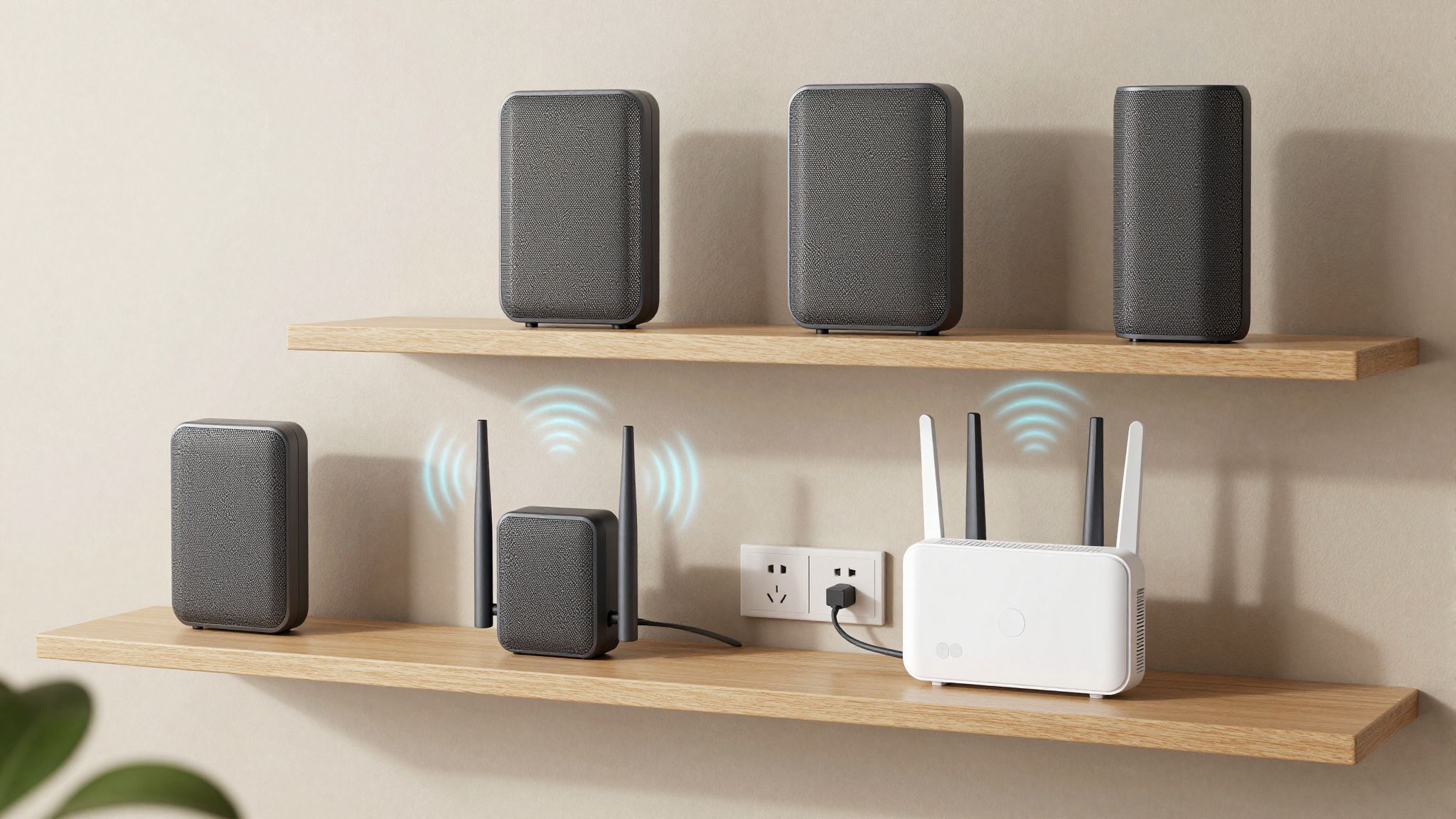 A Mesh rendszerek zökkenőmentes internetet biztosítanak nagy területen.