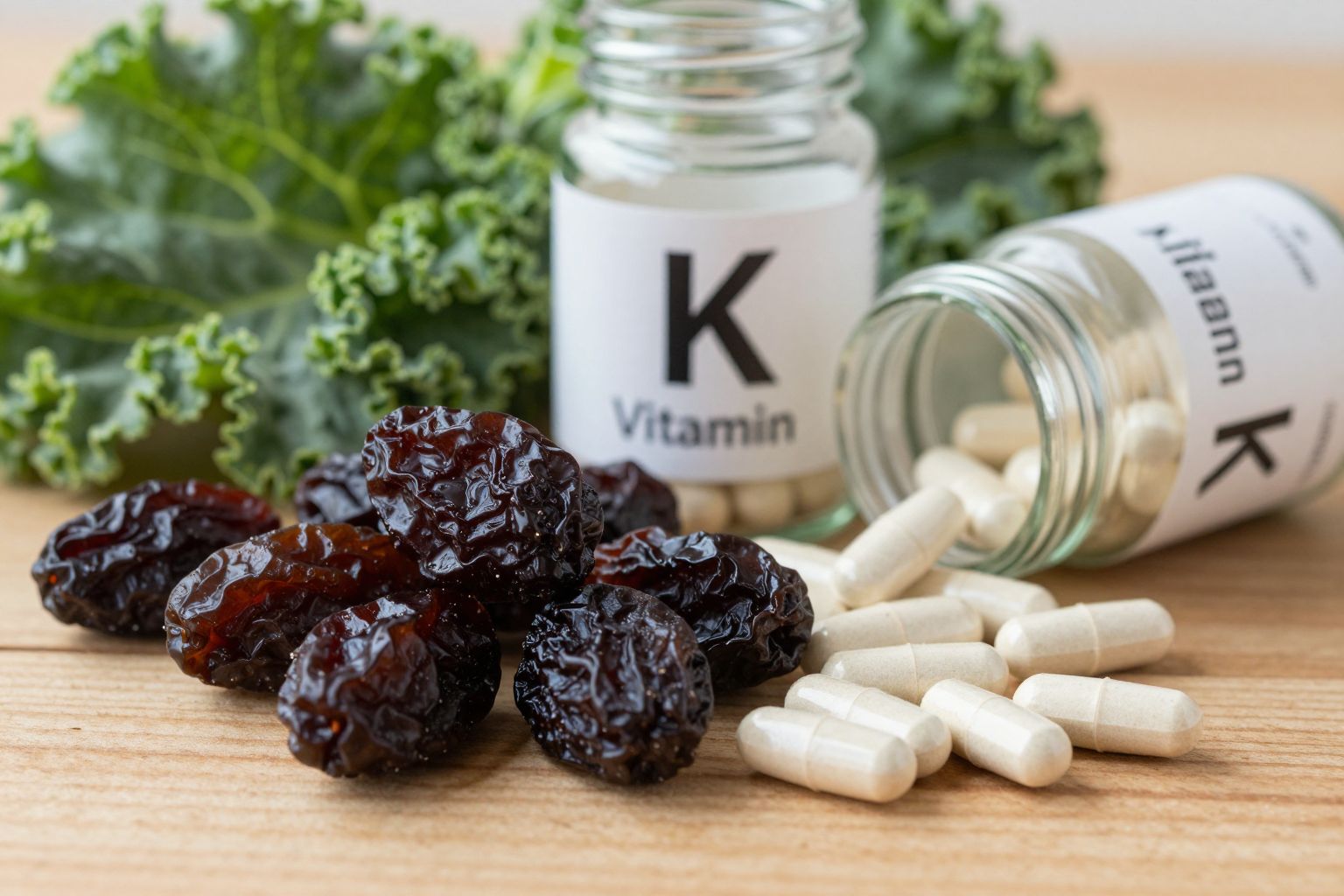 Az aszalt szilva K-vitaminja erősíti a csontokat.